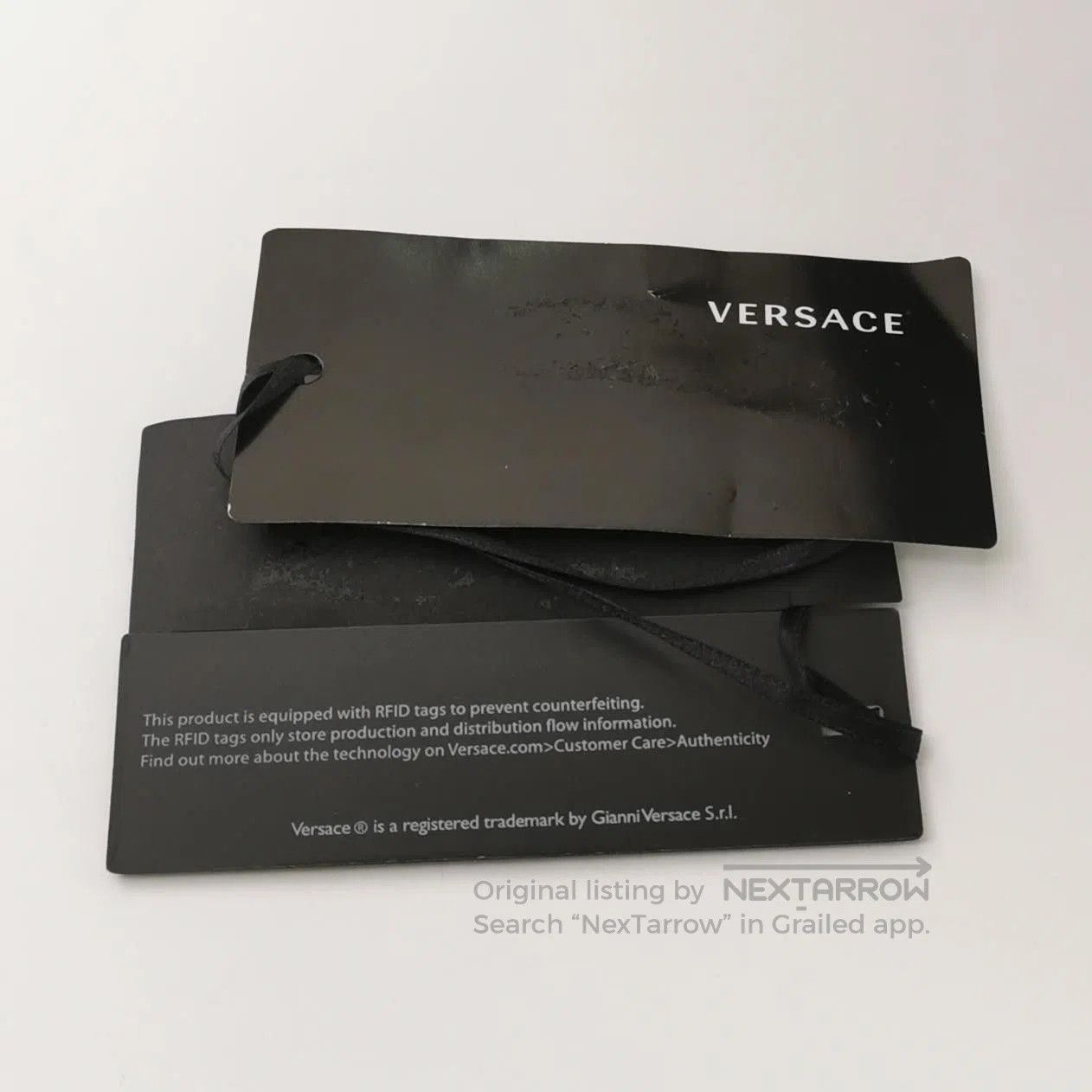 Versace Versace White Logo-Print Oversized T-Shirt. Size US XXL / EU 58 / 5 - 3 Thumbnail