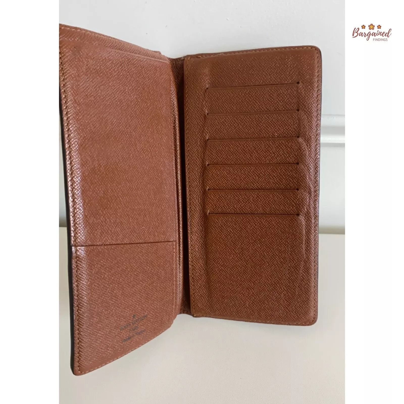 Louis Vuitton LOUIS VUITTON Monogram Portefeuille Brazza Bifold Wallet Size ONE SIZE - 7 Thumbnail