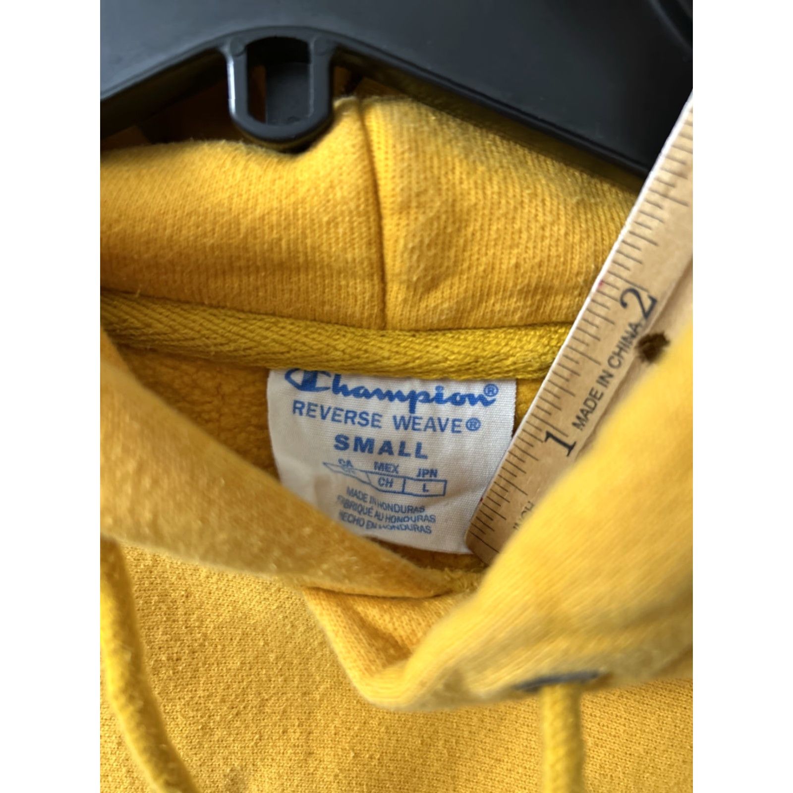 Champion Champion Reverse Weave x Faze Clan Hoodie Mens S Yellow Pullover Logo Sweatshirt Size US S / EU 44-46 / 1 - 6 Thumbnail