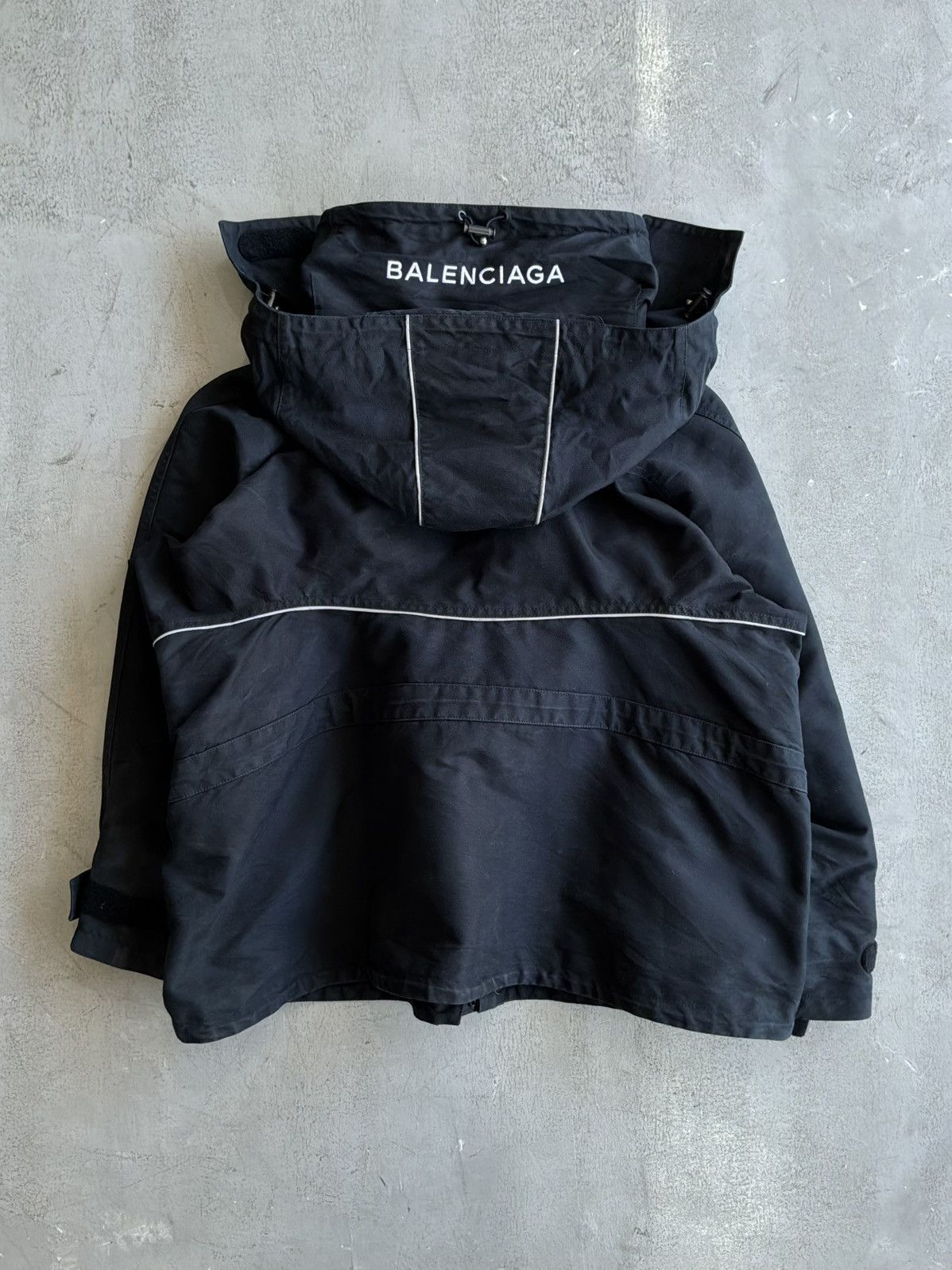 Balenciaga F/W 2016 Balenciaga - Swing Parka Jacket Size US L / EU 52-54 / 3 - 3 Thumbnail