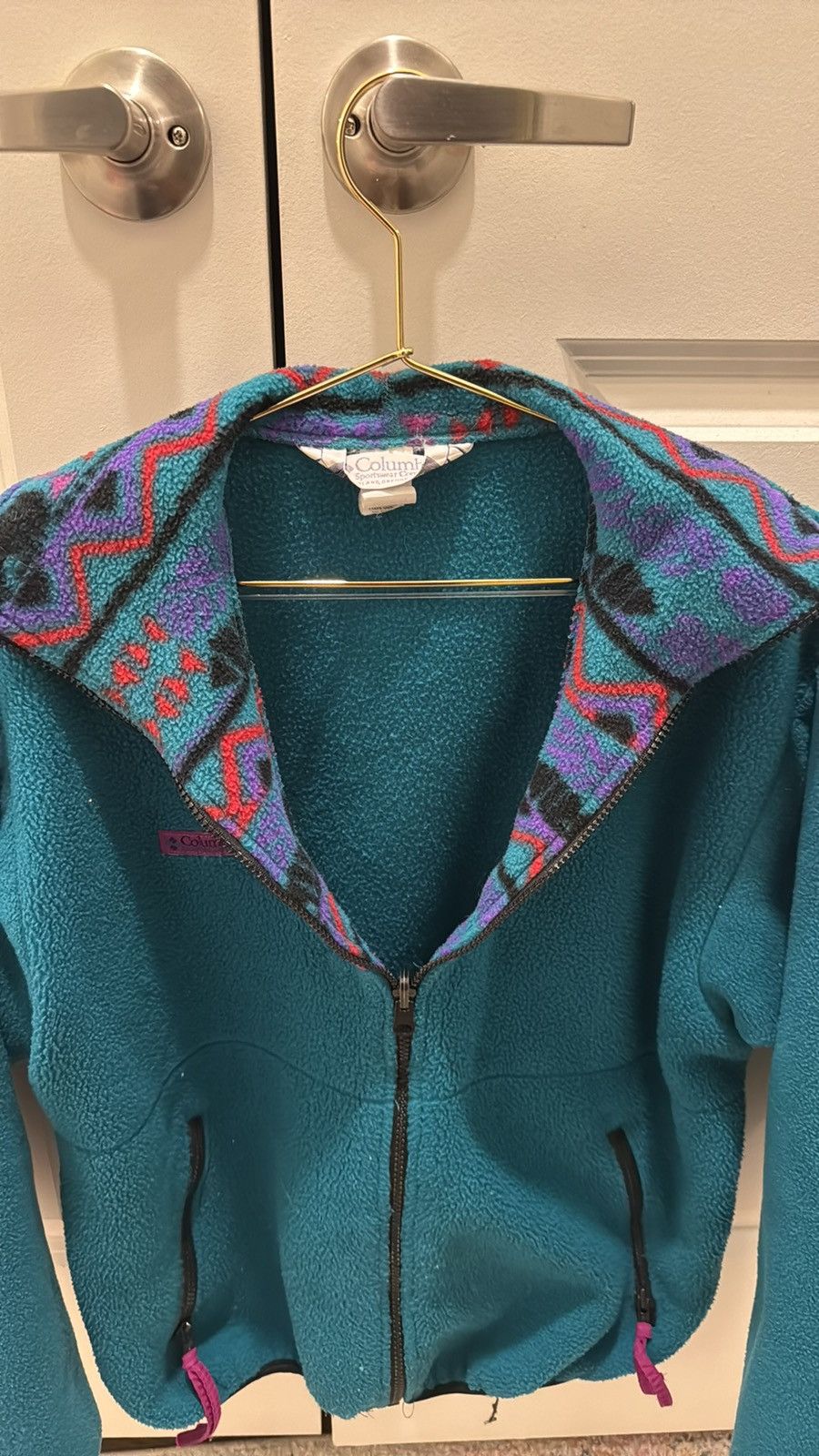 Columbia × Vintage Vintage Columbia Aztec Collar Size M / US 6-8 / IT 42-44 - 3 Thumbnail