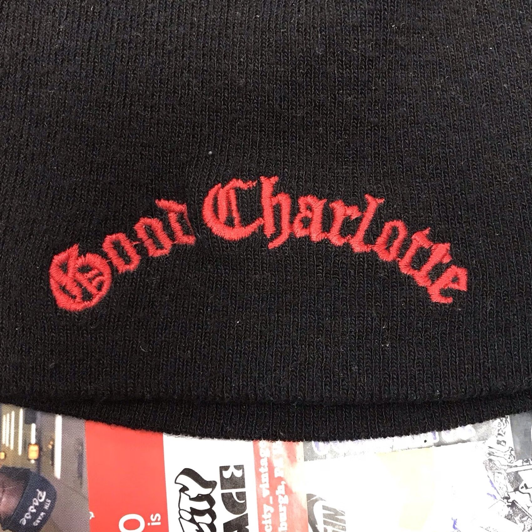 Vintage VINTAGE Good Charlotte Beanie Winter Hat Black One Size Unisex Adults Size ONE SIZE - 2 Thumbnail