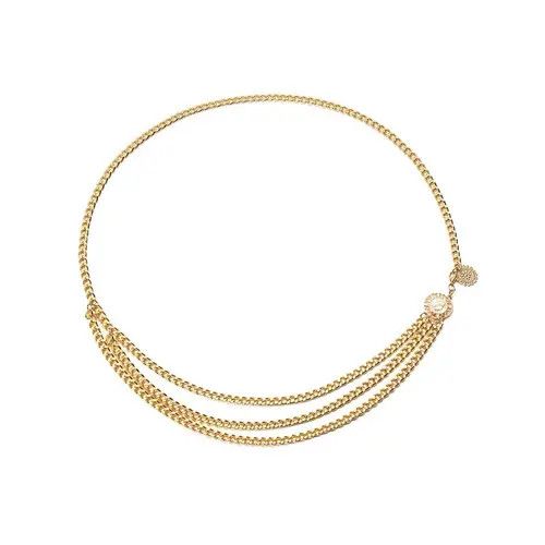 VIBE Vintage Gold Coin Chain Belts Size ONE SIZE - 3 Thumbnail