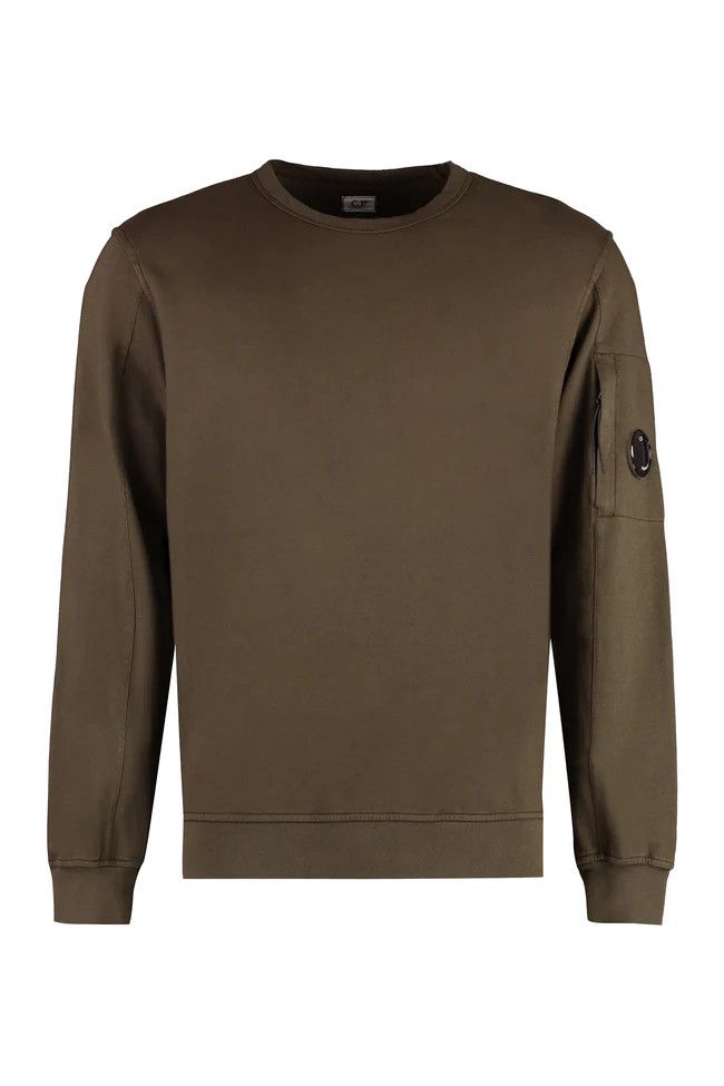 C.P. Company o1y1224 Crewneck Sweater in Military Green Size US L / EU 52-54 / 3 - 1 Thumbnail