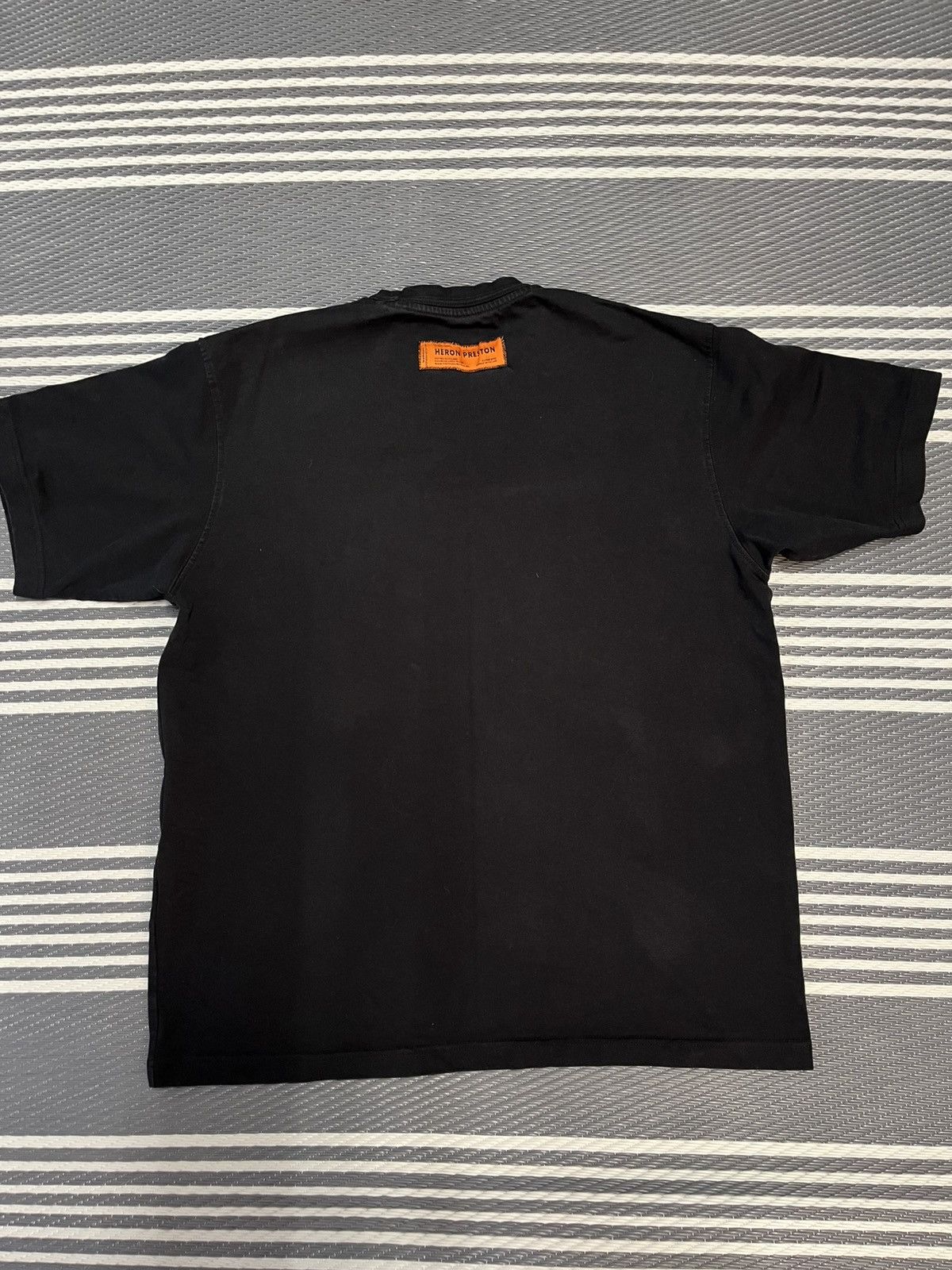 Heron Preston Heron Preston Black 'Heron' T-Shirt Size US XL / EU 56 / 4 - 2 Thumbnail