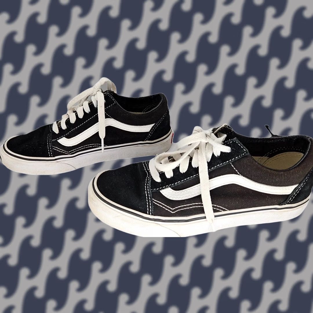 Vans VANS Old Skool White Black Skate Shoes Womens 6.5 Mens 5 Low Top Classic Shoes Size S / US 4 / IT 40 - 1 Thumbnail