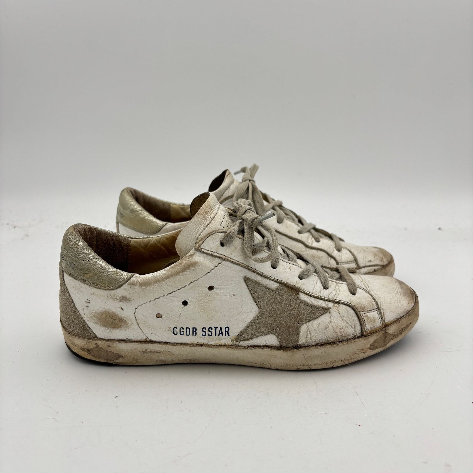 Golden Goose Golden Goose Superstar GGDB Leather Sneakers Women's 38 US 8 Size US 8 / IT 38 - 3 Thumbnail