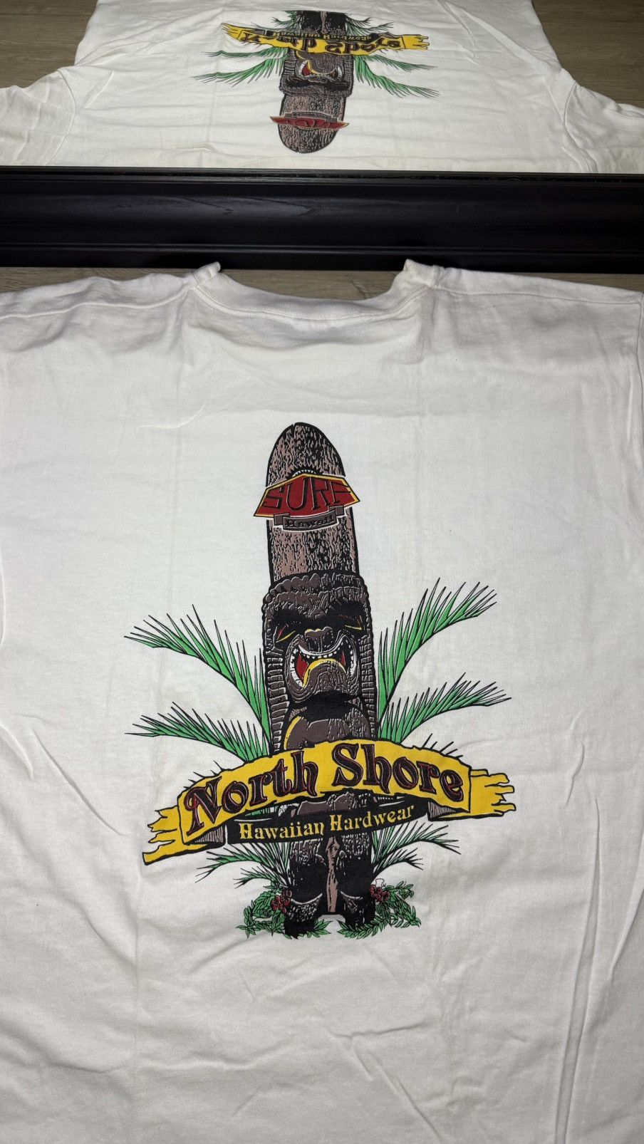 Billabong Vintage / Y2K 1990s North Shore Hawaiian Headwear Tiki Shirt Size US XL / EU 56 / 4 - 2 Thumbnail