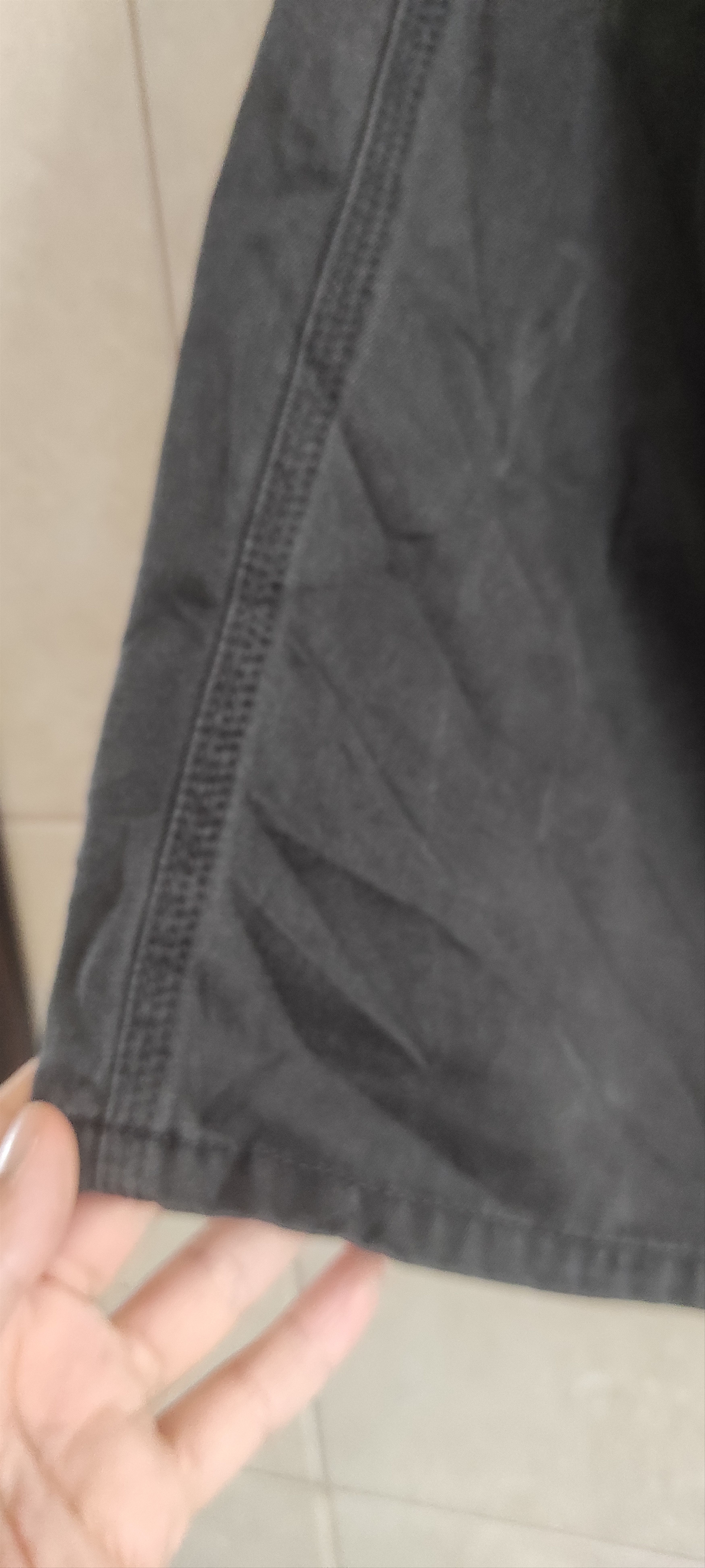 Carhartt Carhartt Work In Progress Men Skill Short Black Rinse Cotton Size US 34 / EU 50 - 4 Thumbnail