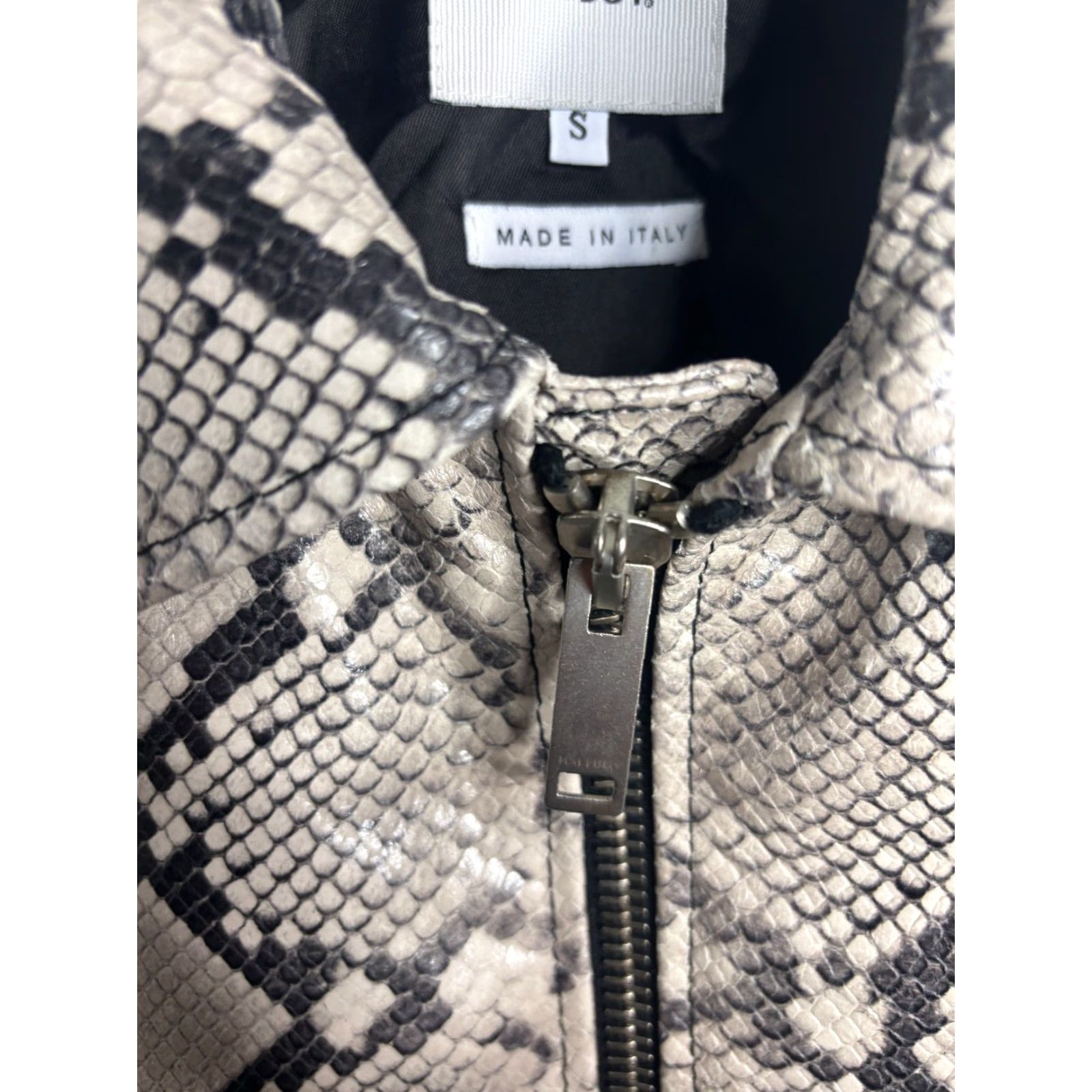 Vintage Halfboy Snake Print Leather Biker Vest Full Zip Mens Size Small 4504 Size US S / EU 44-46 / 1 - 3 Thumbnail