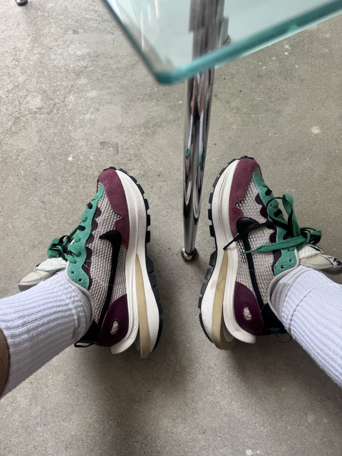 Nike × Sacai Nike x Sacai Vaporwaffle Sneakers Size US 7 / EU 40 - 12 Thumbnail