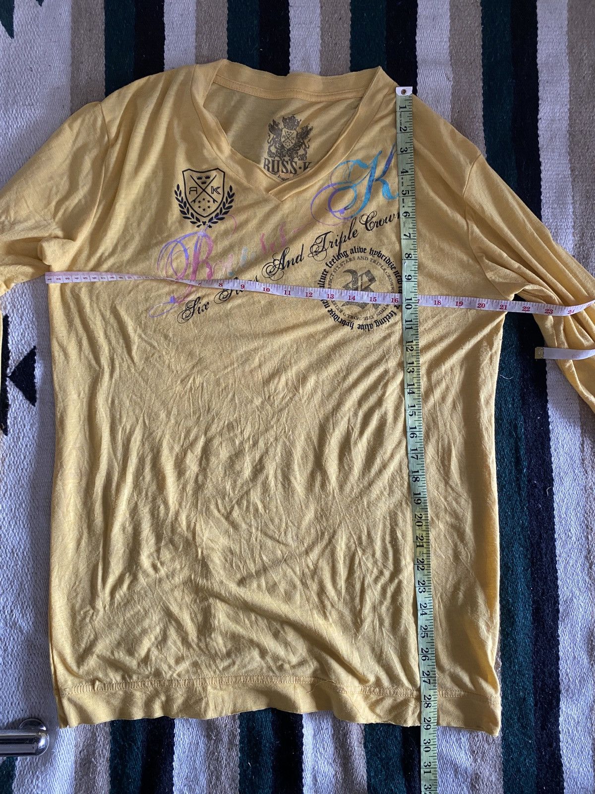 If Six Was Nine Russ.k Hysteric Glamour Style Longslevee Size US XL / EU 56 / 4 - 13 Thumbnail