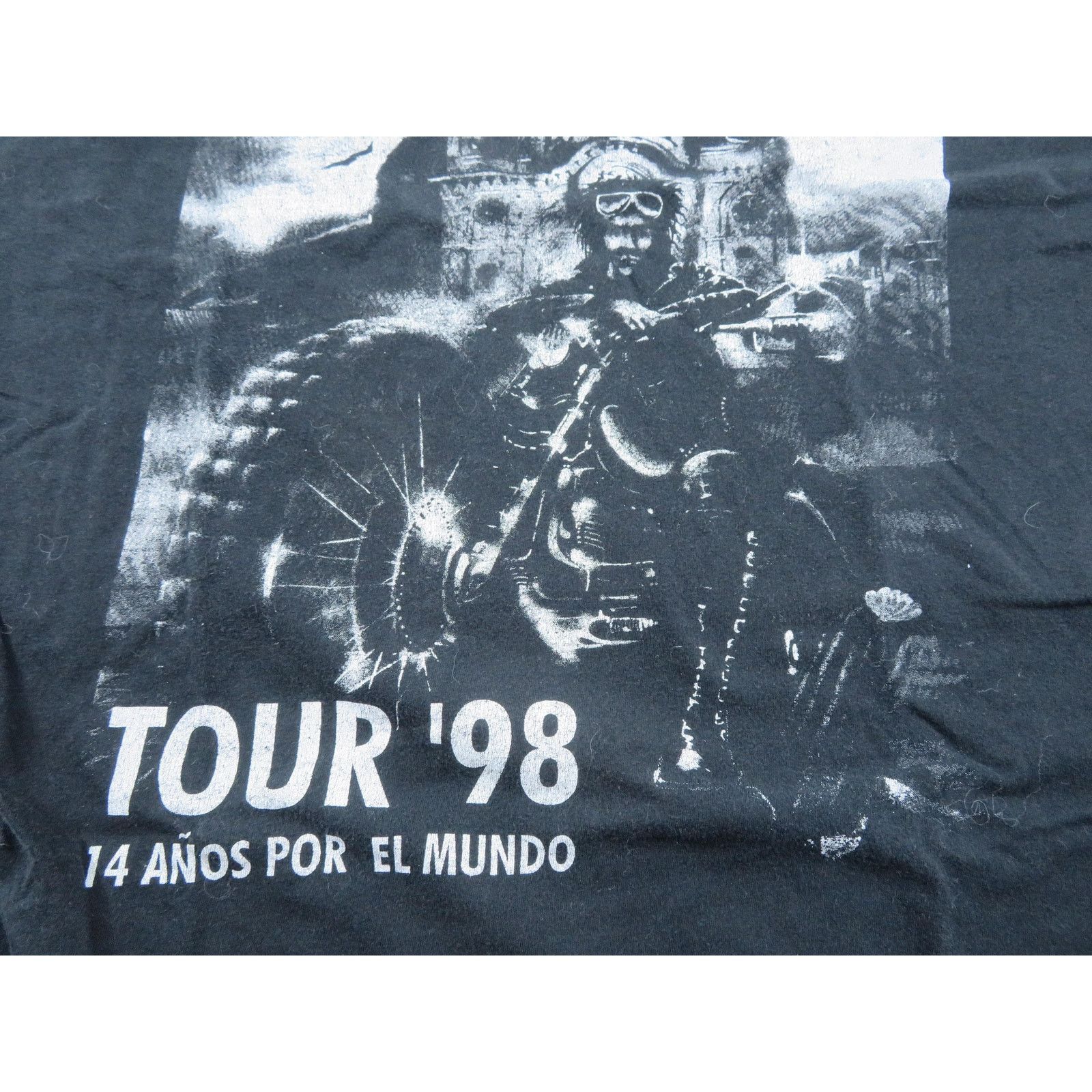 Other Kamikase Bar 1998 Tour Mexican on Motorcycle Black Shirt XL Size US XL / EU 56 / 4 - 2 Thumbnail