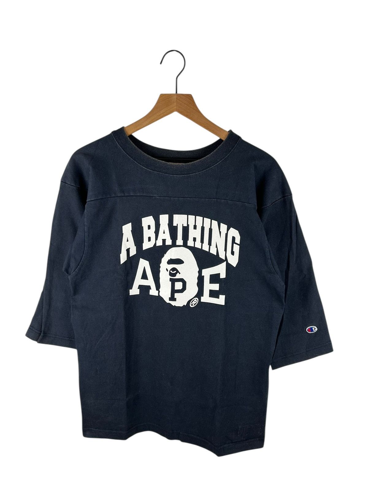 A BATHING APE Champion Footaball Tシャツ A BATHING APE Champion Footaball Tシャツ Bape football shirt
