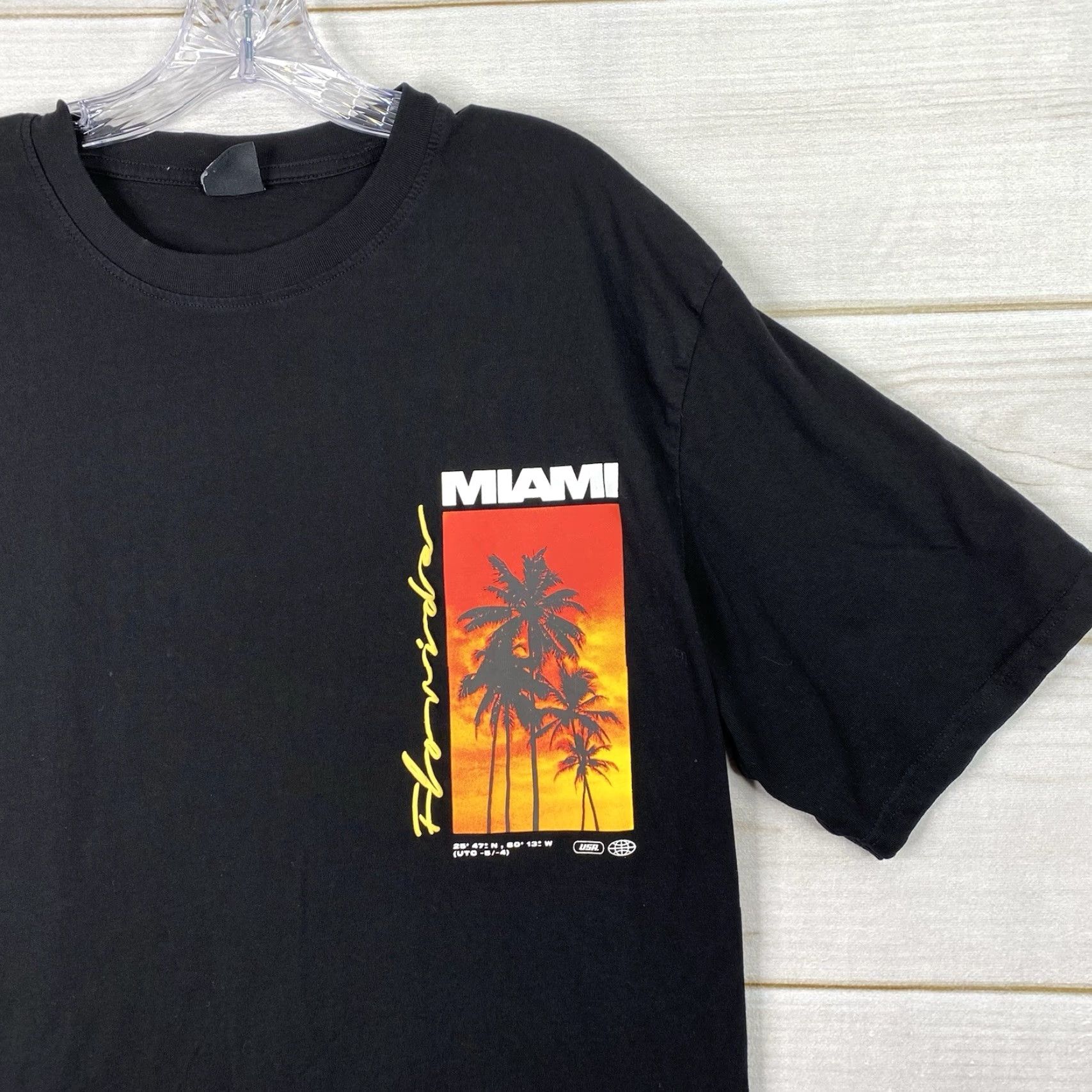 Doublet FSBN Miami Florida Tee Shirt XXL Relaxed Black Double-Sided Crew Neck Men T-Shirt Beach Florida 2XL Size US XXL / EU 58 / 5 - 2 Thumbnail