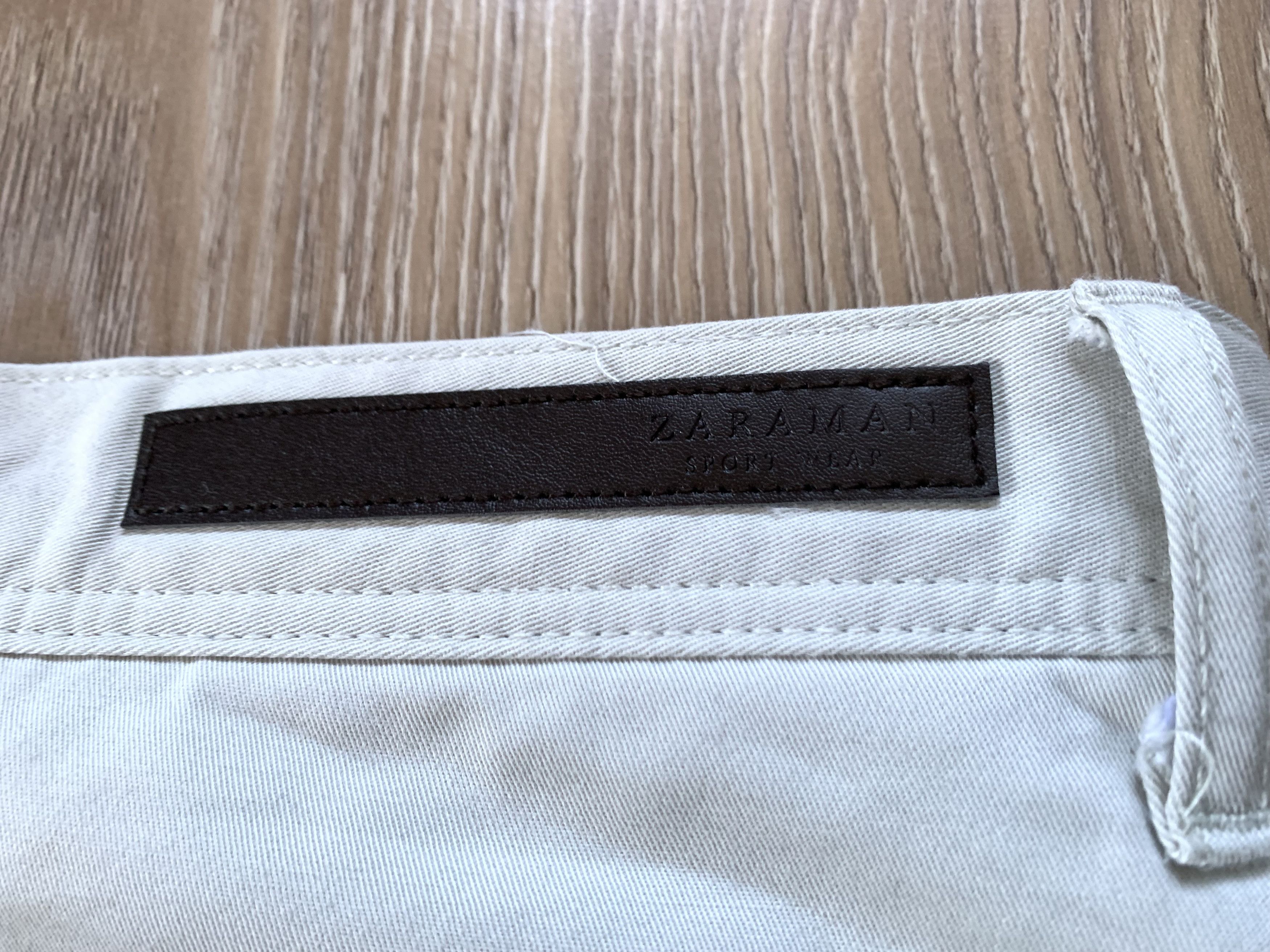 Zara Zara Man Stretch Casual Chino Pants Size US 32 / EU 48 - 7 Thumbnail
