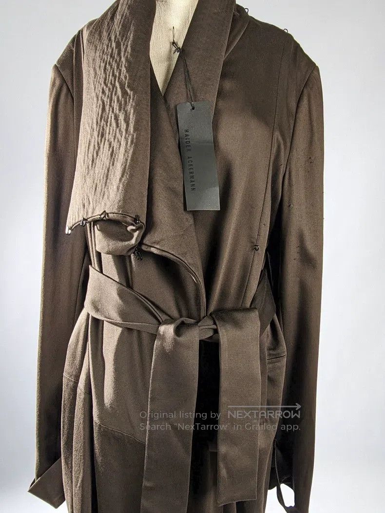 Haider Ackermann Haider Ackermann Trench Coat Jacket Size XS / US 0-2 / IT 36-38 - 4 Thumbnail