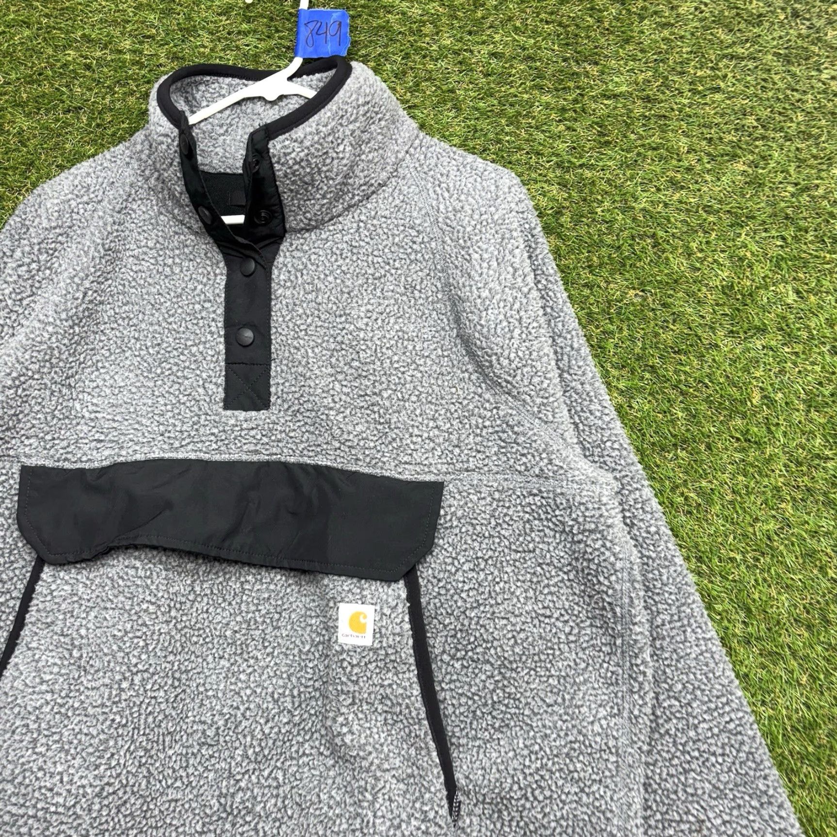 Carhartt Carhartt Sherpa Jacket Womens XL Relaxed Snap Fleece Pullover 104991 0J4991 Size XL / US 12-14 / IT 48-50 - 3 Thumbnail