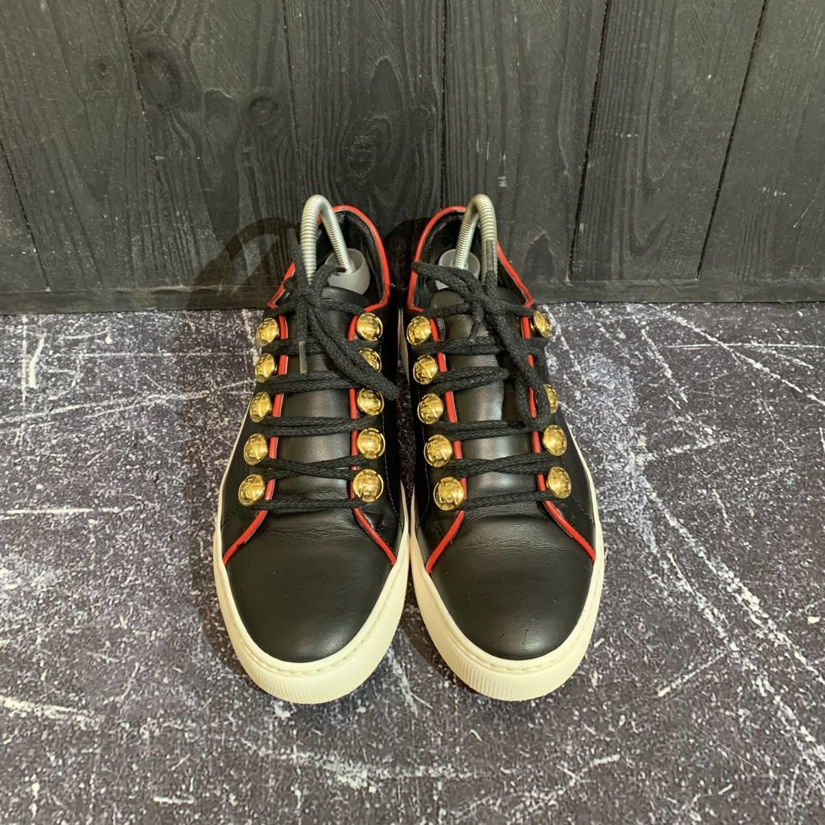 Escada RARE🔥 ESCADA Women’s Leather Lace-Up Sneakers Size 37 Size US 7 / IT 37 - 5 Thumbnail