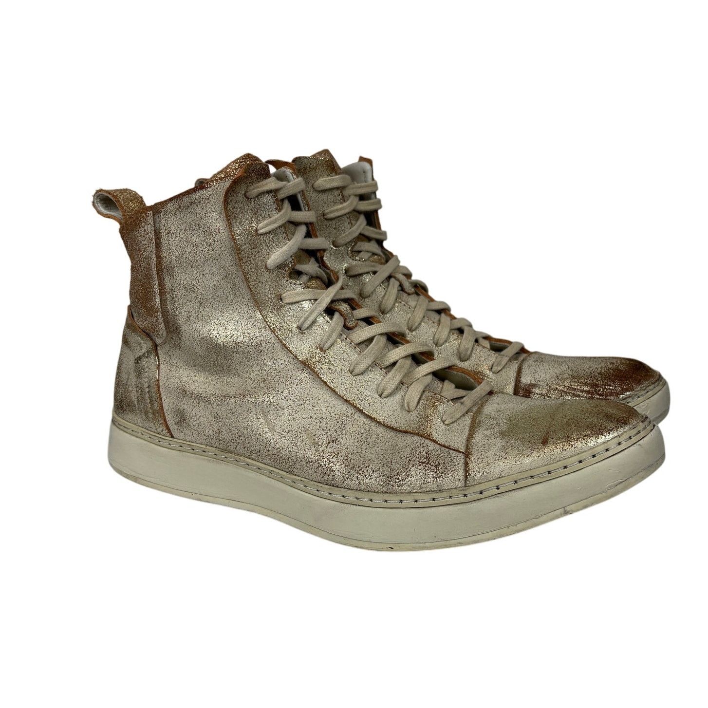 John Varvatos Rare John Varvatos 315 Deek Gold Sneaker Shoes Men's 11.5 Size US 11.5 / EU 44-45 - 1 Thumbnail