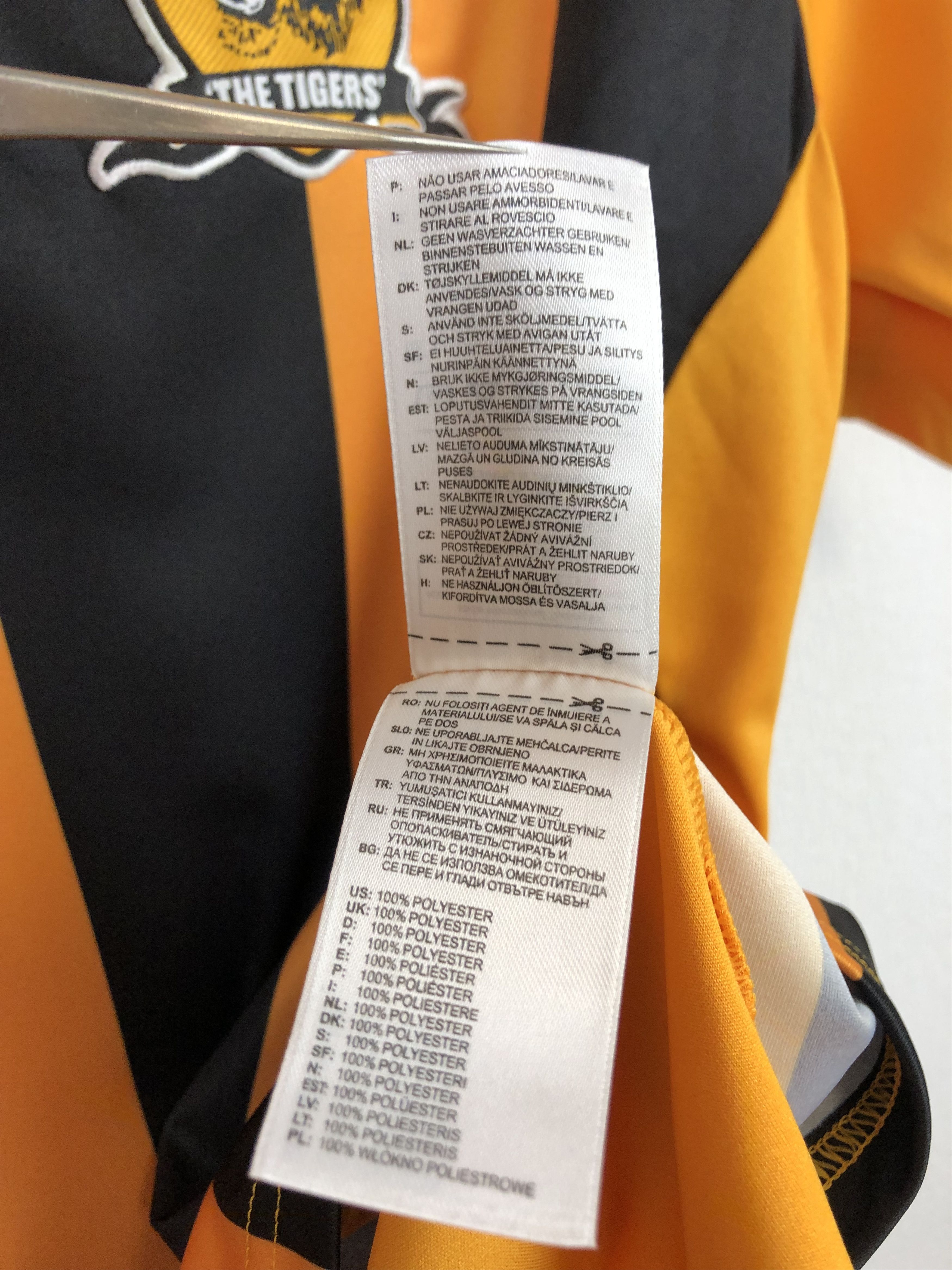 Adidas Hull City football shirt 2011 Soccer Adidas Jersey Rare New Size US M / EU 48-50 / 2 - 16 Thumbnail