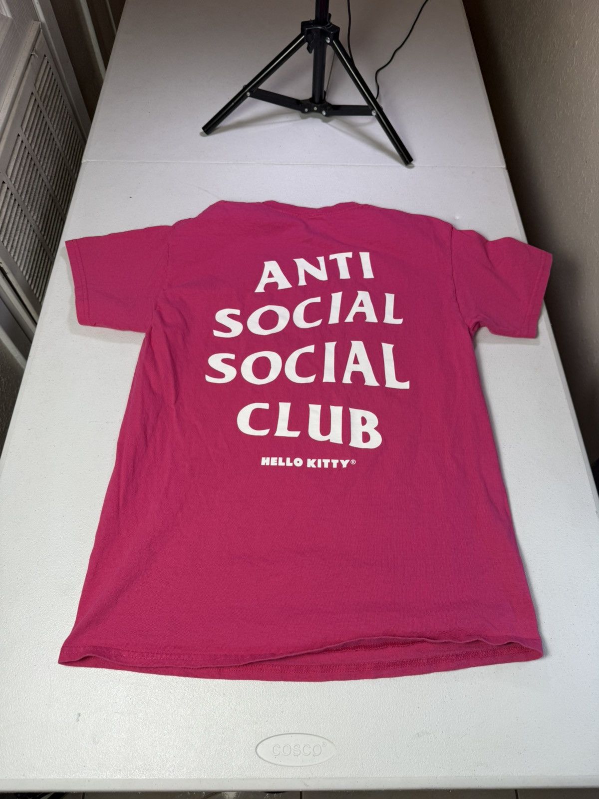 Anti Social Social Club Anit Social Social Club x Hello Kitty Pink T Shirt Size M Size US M / EU 48-50 / 2 - 6 Thumbnail