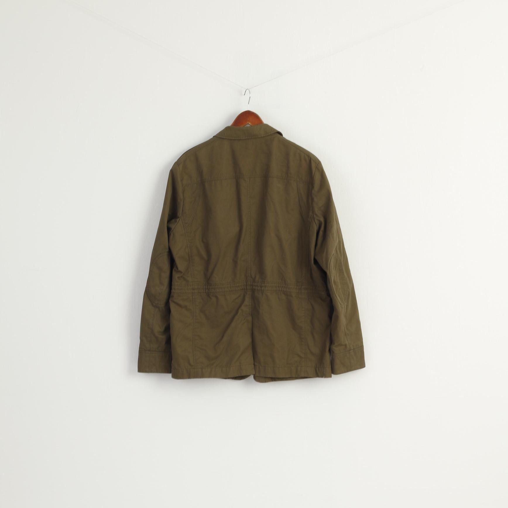 Hugo Boss Hugo Boss Men 54 44 Jacket Green Cotton Vintage 8396 Size US L / EU 52-54 / 3 - 9 Thumbnail