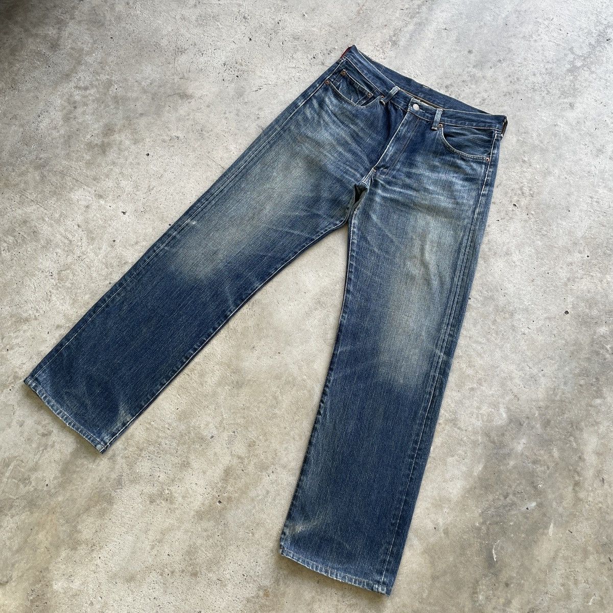 Jean × Levi's × Vintage Vintage Levi’s 510 Faded Mud Wash Jeans Pants Denim W33 Size US 33 - 2 Thumbnail