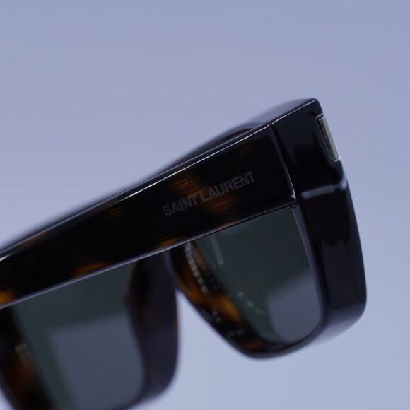 Saint Laurent Paris Saint Laurent SL 757 002 Sunglasses Havana Square Frame Size ONE SIZE - 10 Thumbnail