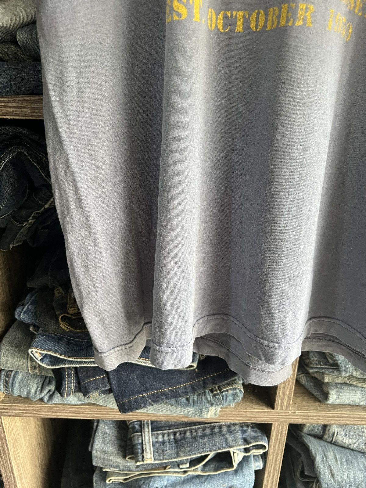 Alpha Industries 🔥Sun Faded Vintage Alpha Industries US Navy Tee Size US M / EU 48-50 / 2 - 6 Thumbnail