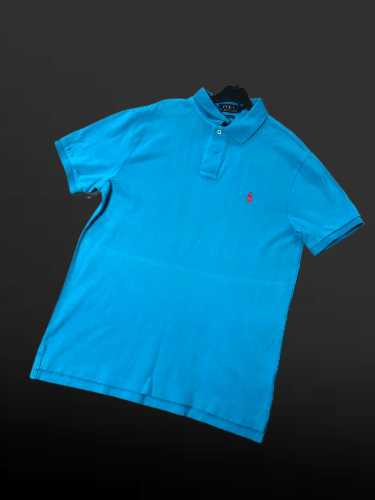 Polo Ralph Lauren Polo Ralph Lauren Blue Short Sleeve Polo Size L Size US L / EU 52-54 / 3 - 1 Thumbnail