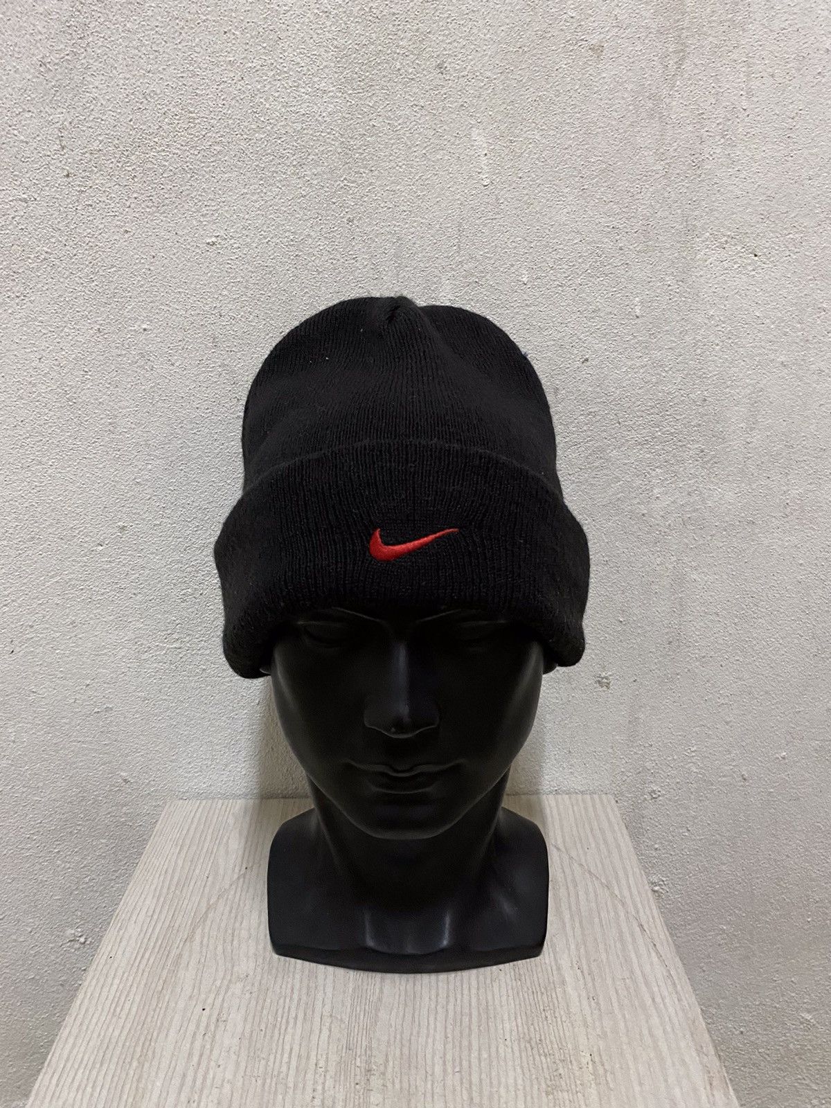 Nike × Vintage Vintage Nike Small Logo Beanie Hat Size ONE SIZE - 2 Thumbnail