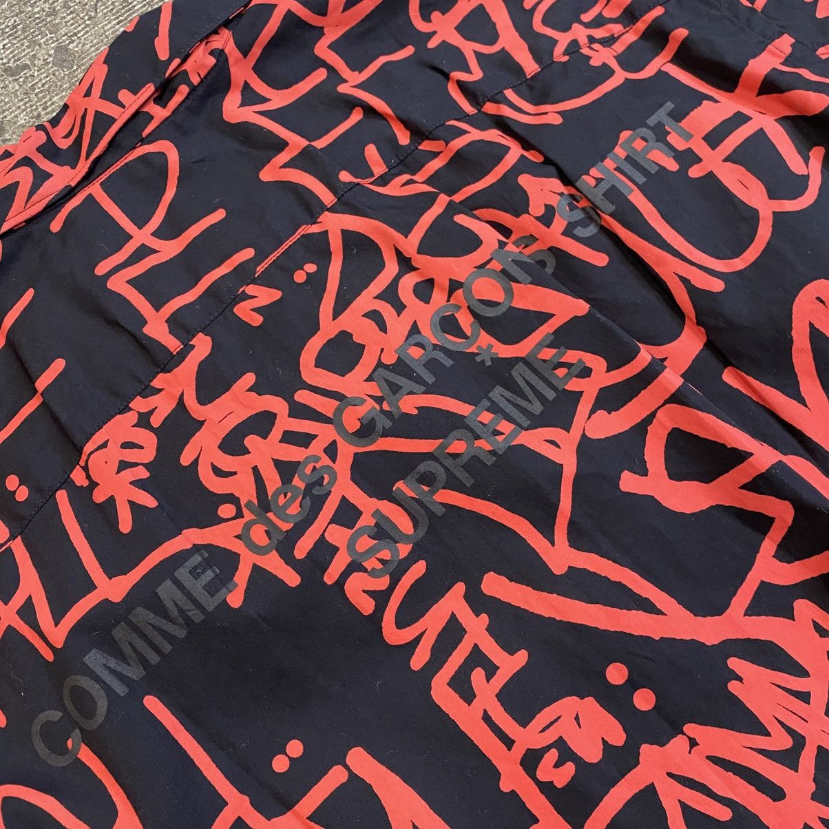 Supreme Supreme Commes des garçons Graffiti Zip Up Polo Shirt Size US M / EU 48-50 / 2 - 4 Thumbnail