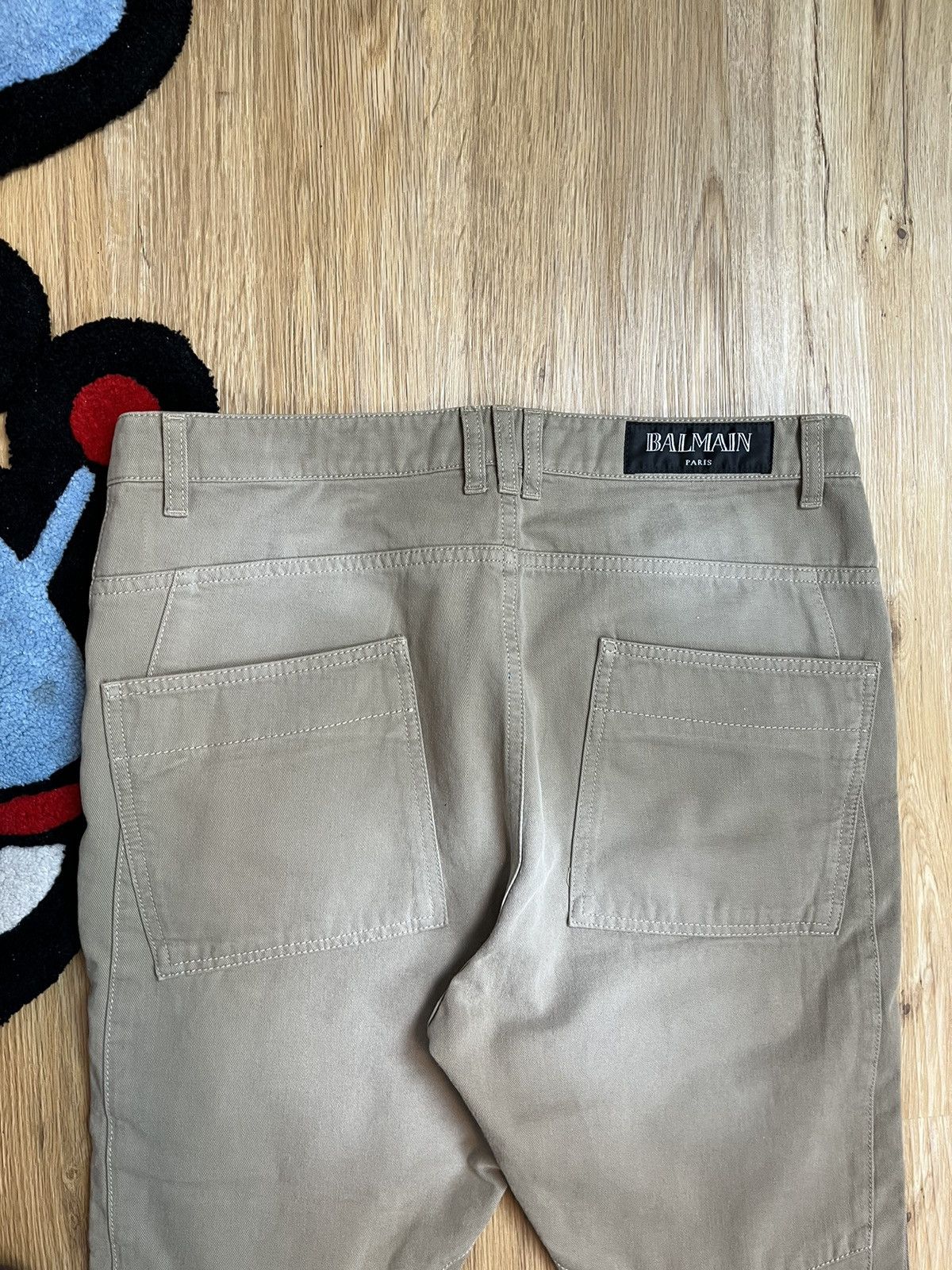 Balmain Cropped balmain drop crotch Pants Size US 31 - 6 Thumbnail