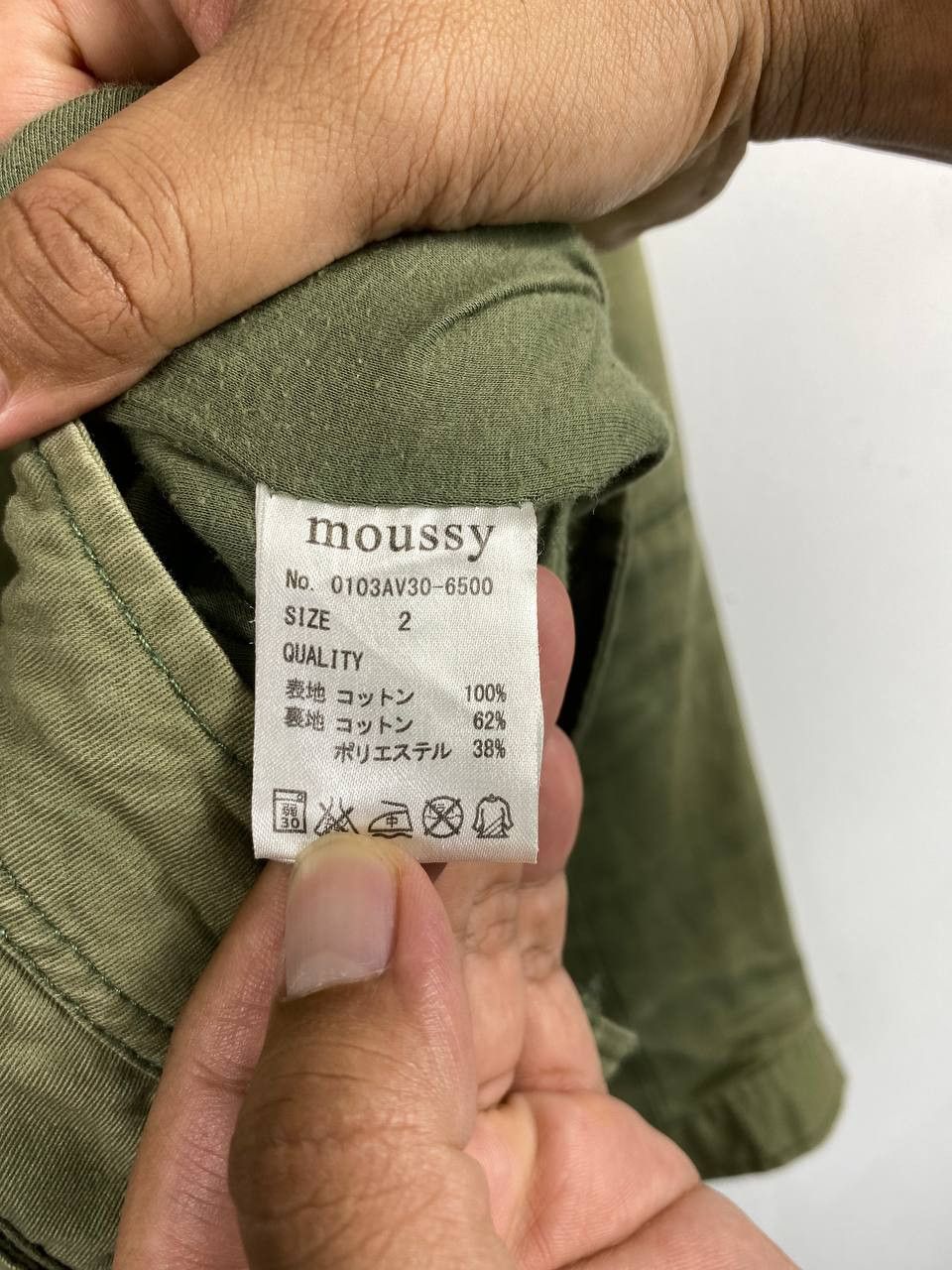 MOUSSY moussy japanese brand faded military jacket nice design Size US M / EU 48-50 / 2 - 7 Thumbnail