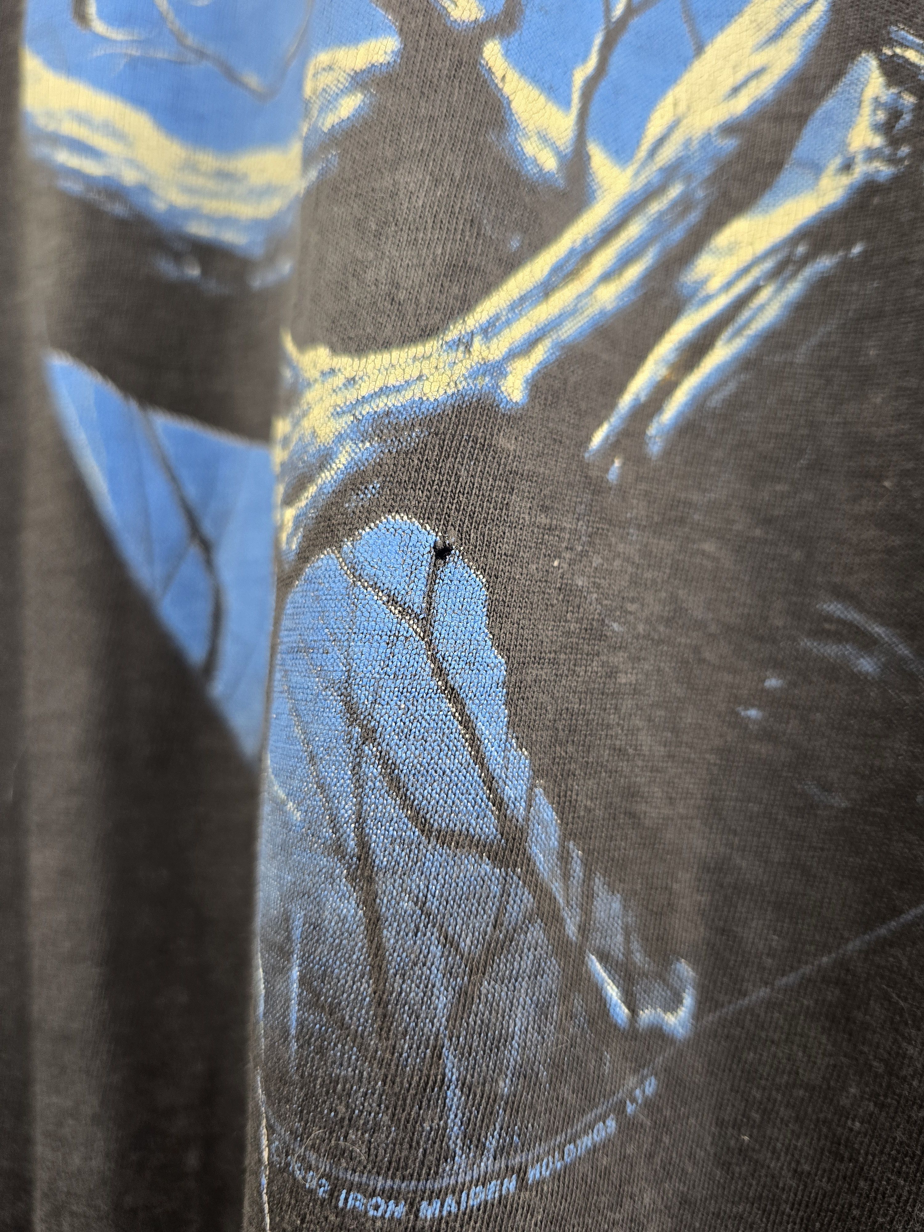 Band Tees × Iron Maiden × Vintage 1992 Iron Maiden Fear of the Dark XL 22.5" 30" Size US XL / EU 56 / 4 - 7 Thumbnail