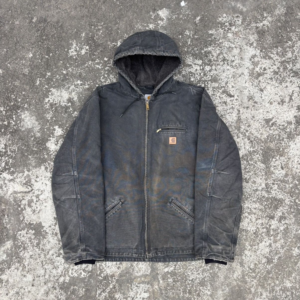 Carhartt Vintage Carhartt Sherpa lined Jacket J141 BLK Size US XXL / EU 58 / 5 - 1 Thumbnail