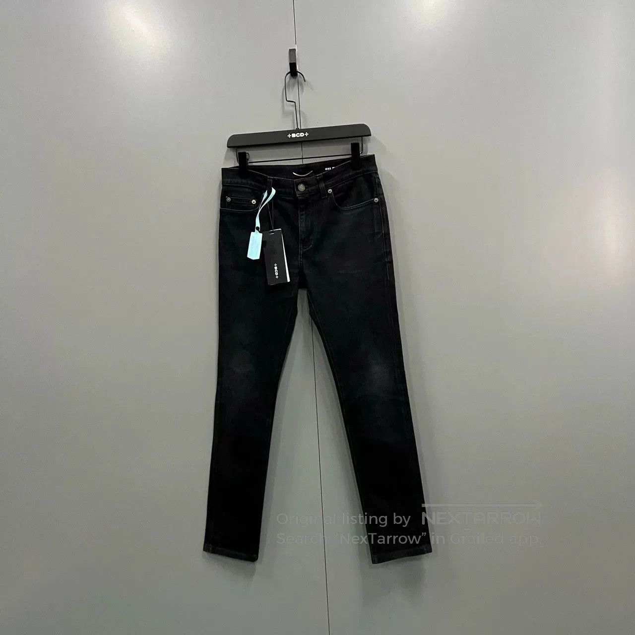 Saint Laurent Paris black washed denim pants from saint laurent. Size US 29 - 1 Thumbnail