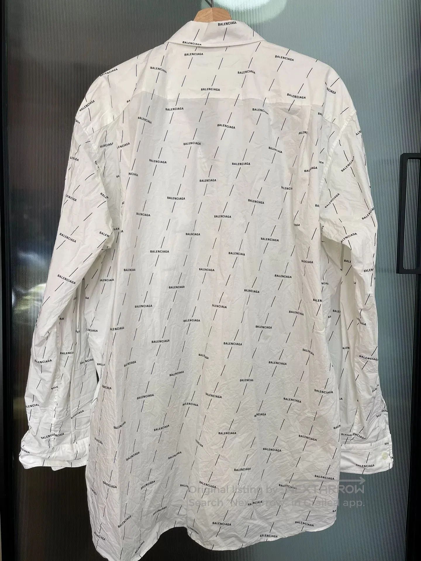 Balenciaga Balenciaga White Button-Up Shirt Size 43. Size US L / EU 52-54 / 3 - 2 Thumbnail