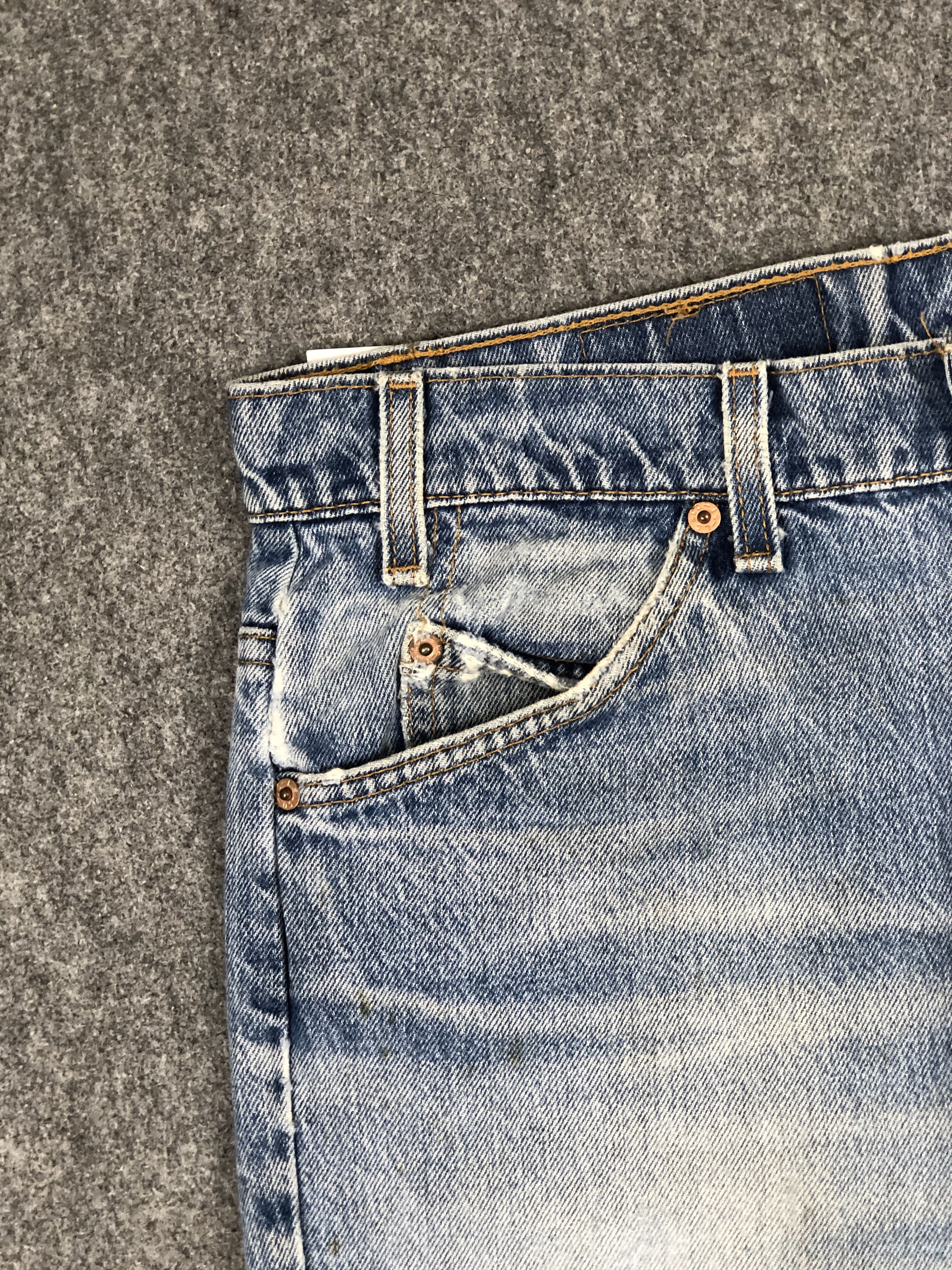Levi's × Vintage Vintage 90s Levis 517 Orange Tab Flare Jeans DP2372 Size US 34 / EU 50 - 8 Thumbnail