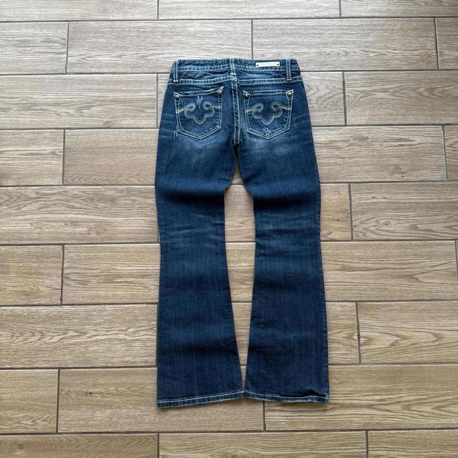 Express Y2K Be Rock for Express Boot Cut Denim 00s Jeans Size 42" / US 20 - 1 Thumbnail