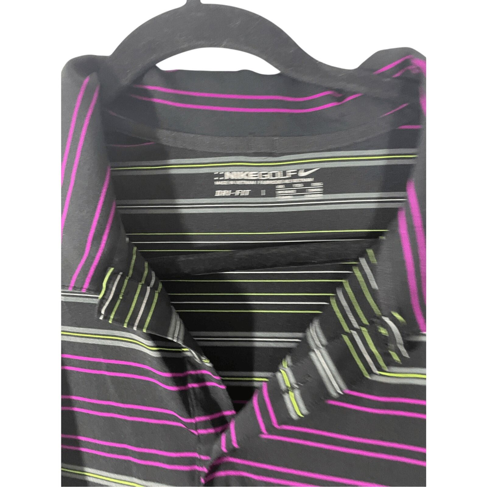 Nike Inverted Nike Golf Men's Striped Front Button Sports 2XL Size US XXL / EU 58 / 5 - 2 Thumbnail