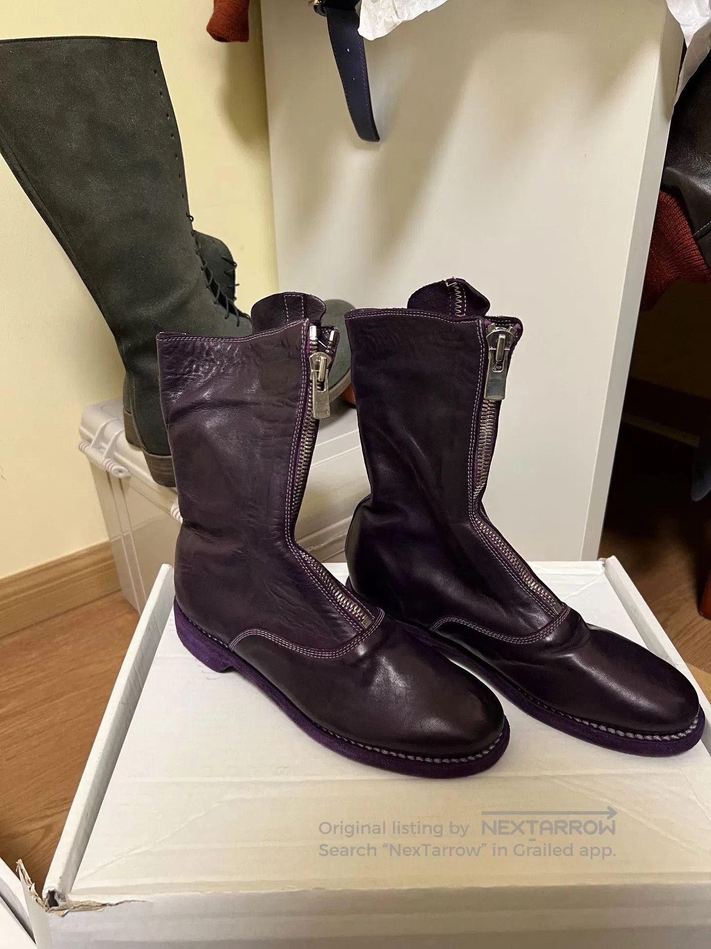 Guidi Guidi Front Zip Army Boots 310. Size US 4 / IT 34 - 7 Thumbnail
