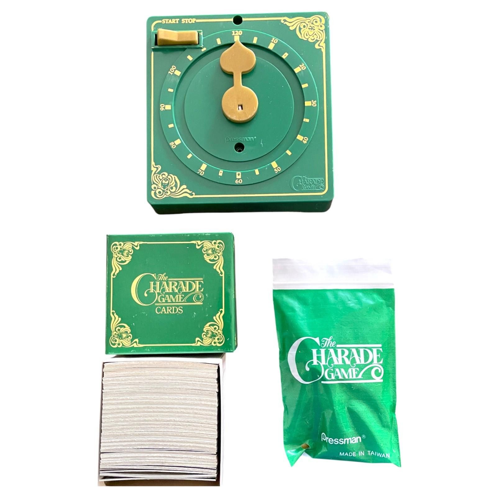 Other The Charade Game Pressman 1985 – Vintage Complete Game Clean Size ONE SIZE - 8 Thumbnail