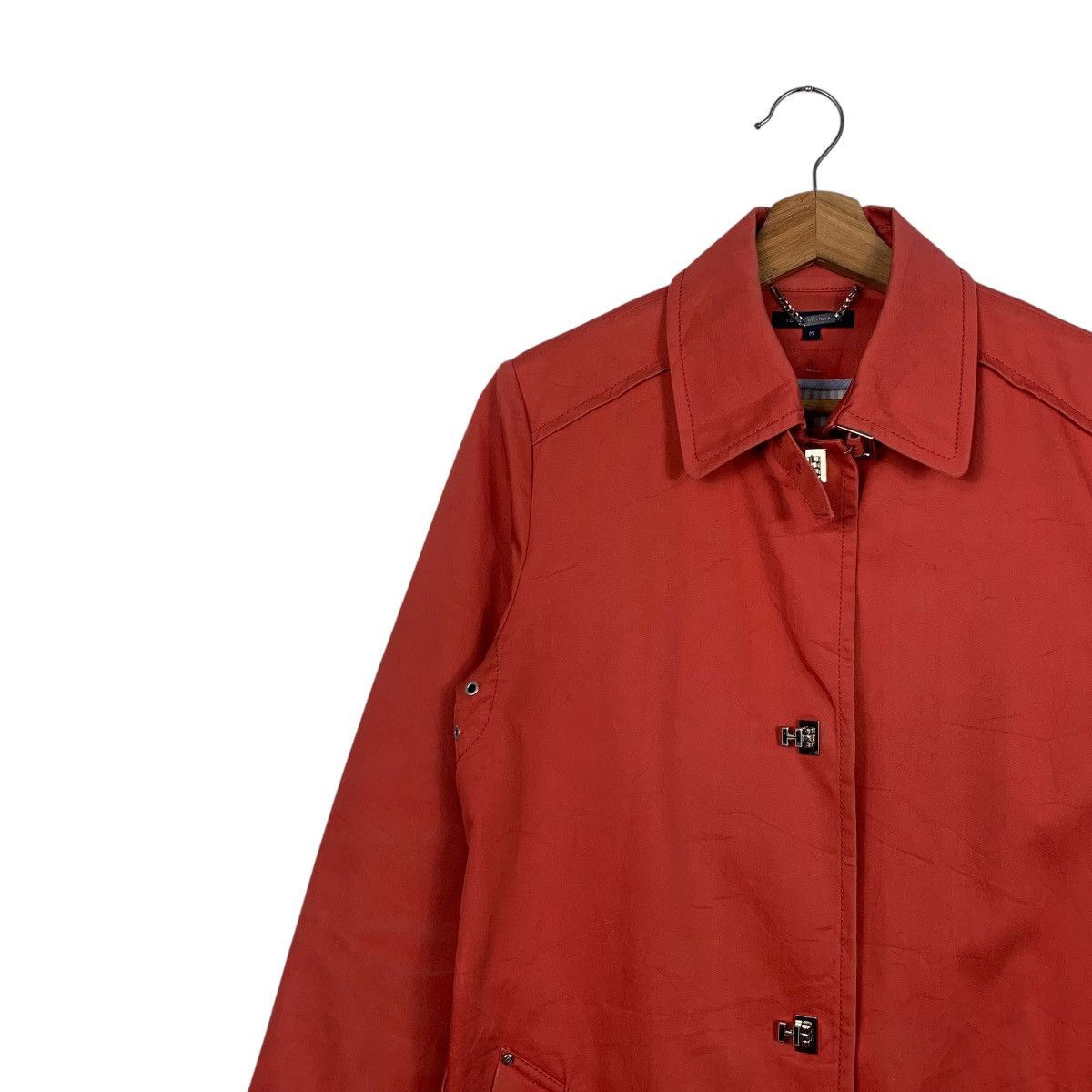 Tommy Hilfiger Tommy Hilfiger Trench Coat Size M / US 6-8 / IT 42-44 - 6 Thumbnail