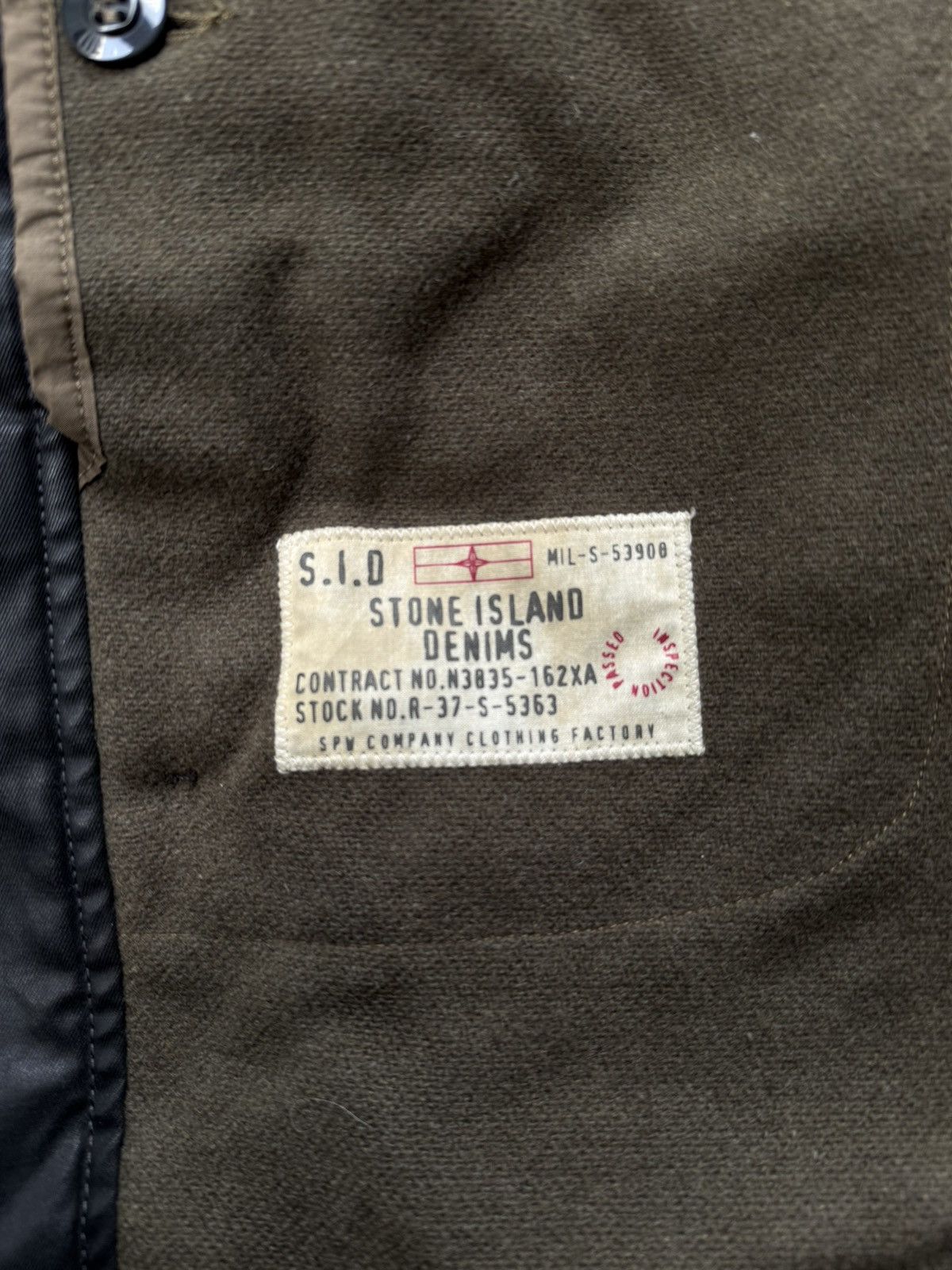C.P. Company × Massimo Osti × Stone Island Stone island 2008 denims series waxed trench coat Size US XXL / EU 58 / 5 - 8 Thumbnail