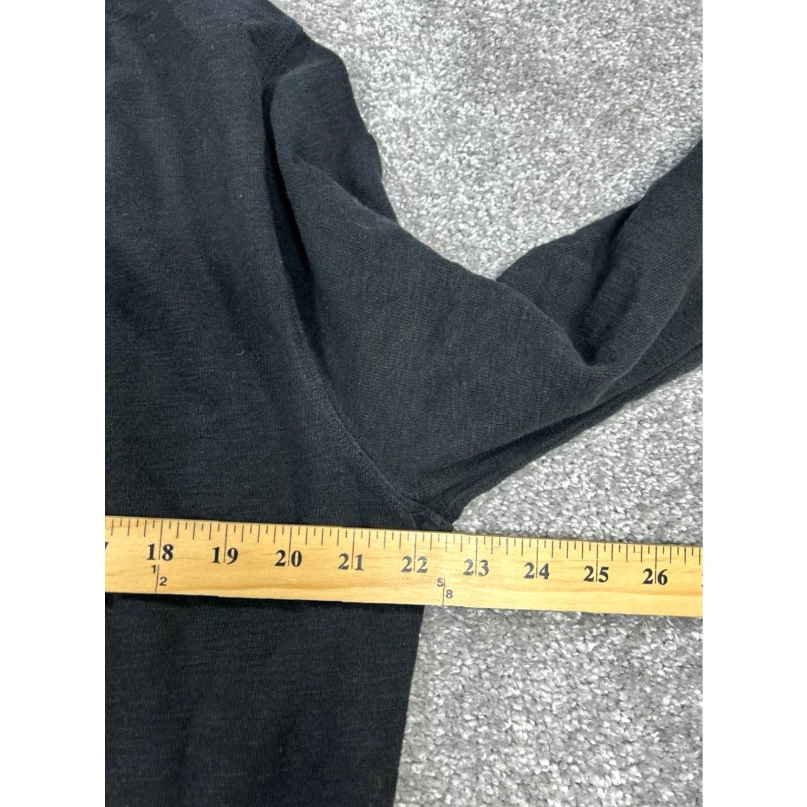 Madewell Madewell Sweater Women's Large Black Cotton Pullover Crew Neck Long Sleeve Knit Pullover Casual Fall Winter Mens? Size L / US 10 / IT 46 - 7 Thumbnail