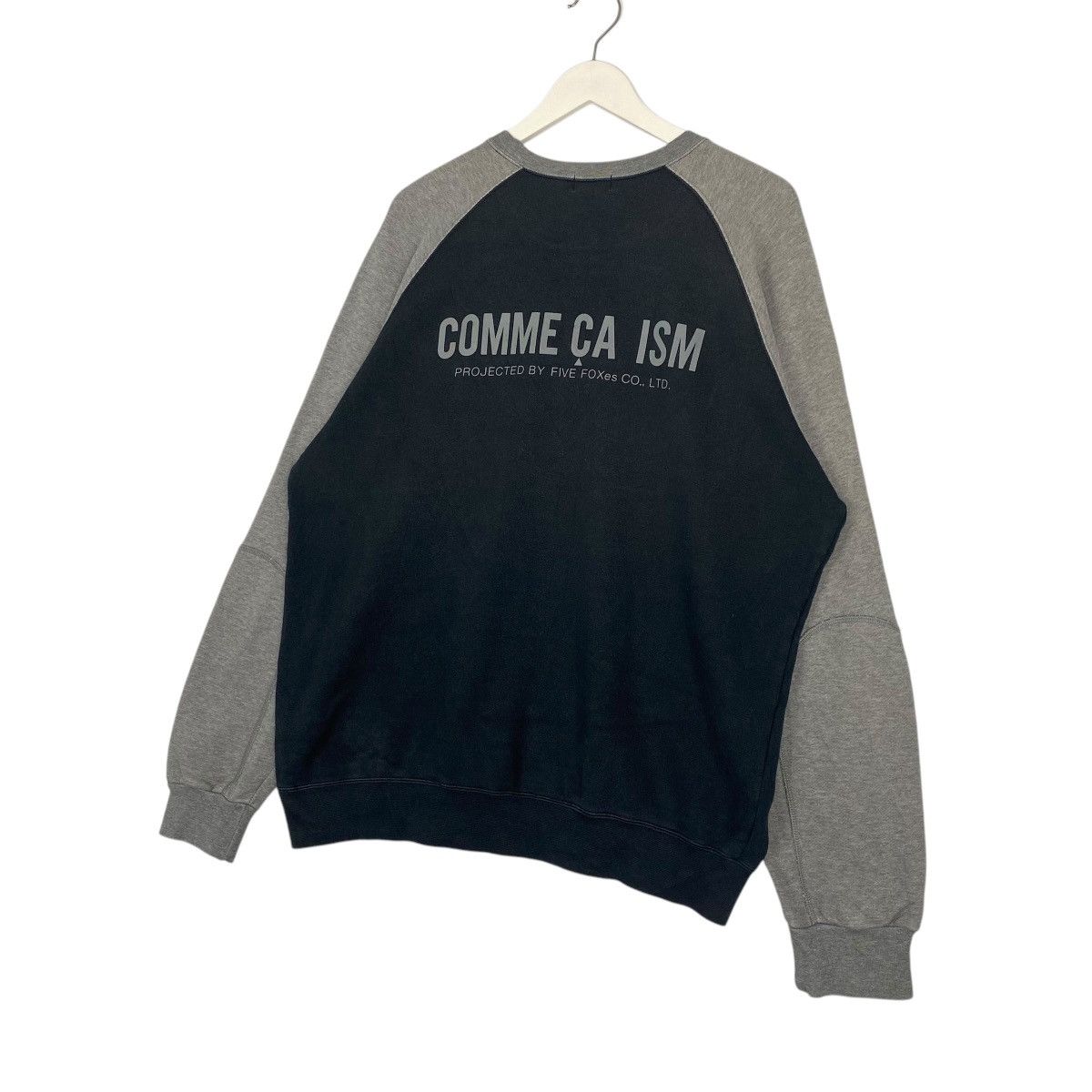 Vintage Vintage Comme Ca Ism Small Logo Embroidered Crewneck Black Size US L / EU 52-54 / 3 - 6 Thumbnail