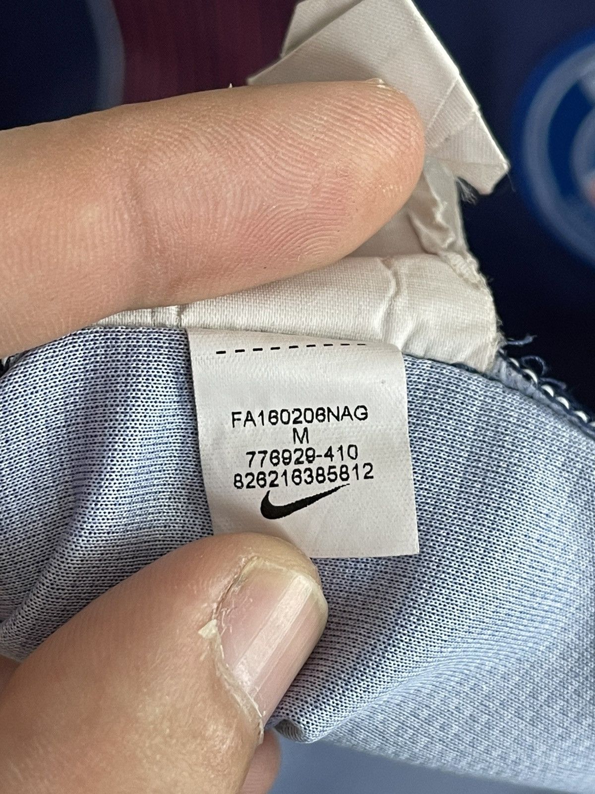 Nike 2016/2017 Nike Paris Saint Germain PSG Soccer Jersey T-Shirt Size US M / EU 48-50 / 2 - 11 Thumbnail