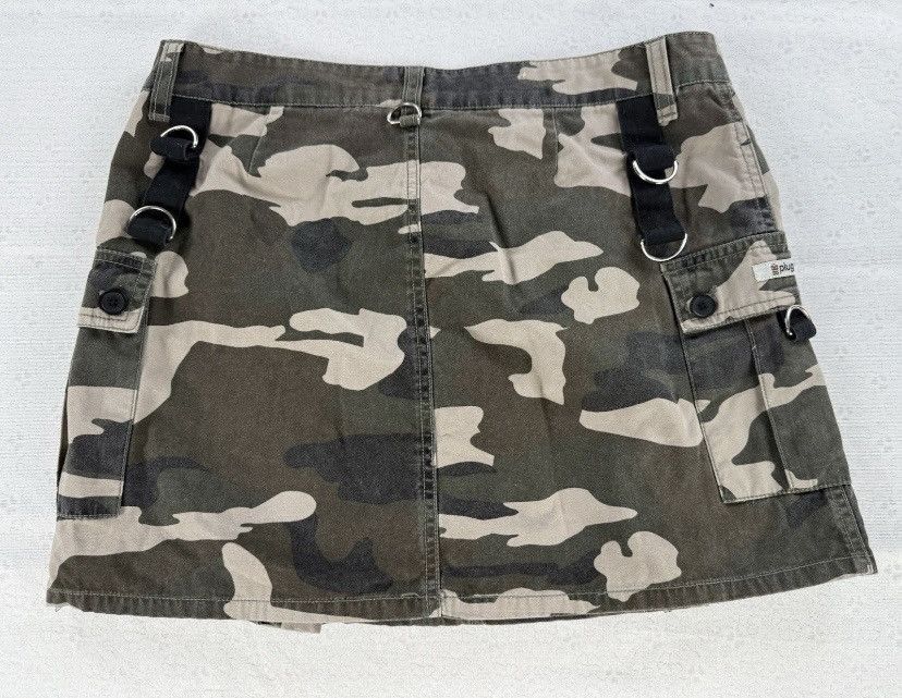 Tripp NYC plugg camo tripp nyc style mini skirt Size 30" / US 8 / IT 44 - 2 Thumbnail